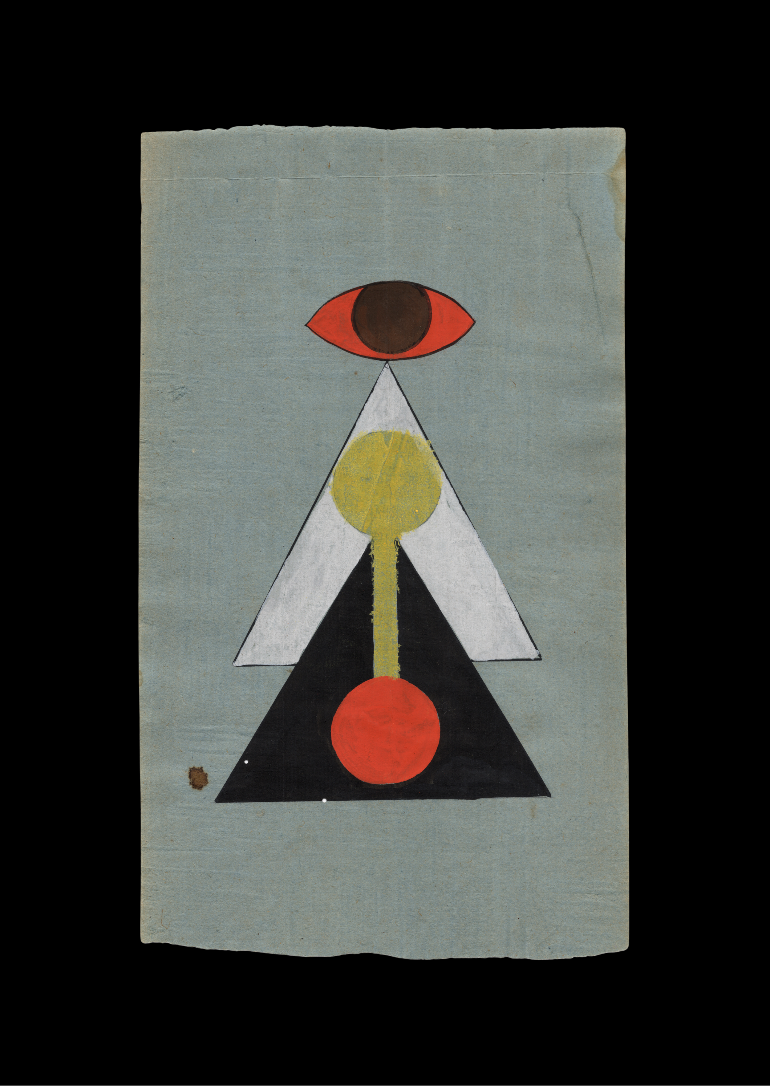 Tantra Painting from Rajasthan by Sangram Singh, Ascension of Consciousness, c. 1980