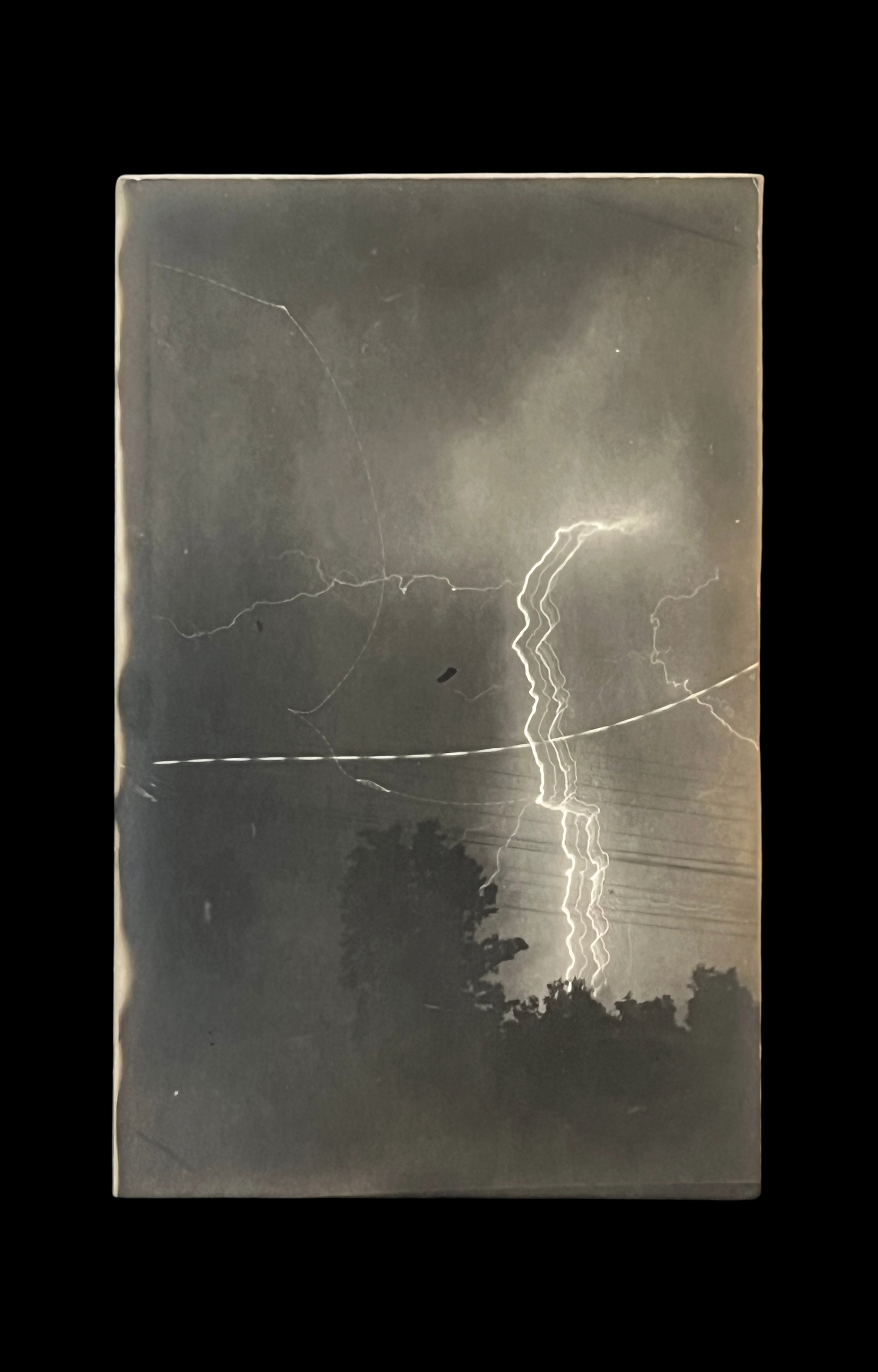 Lightning, Real-Photo Postcard, c. 1910's