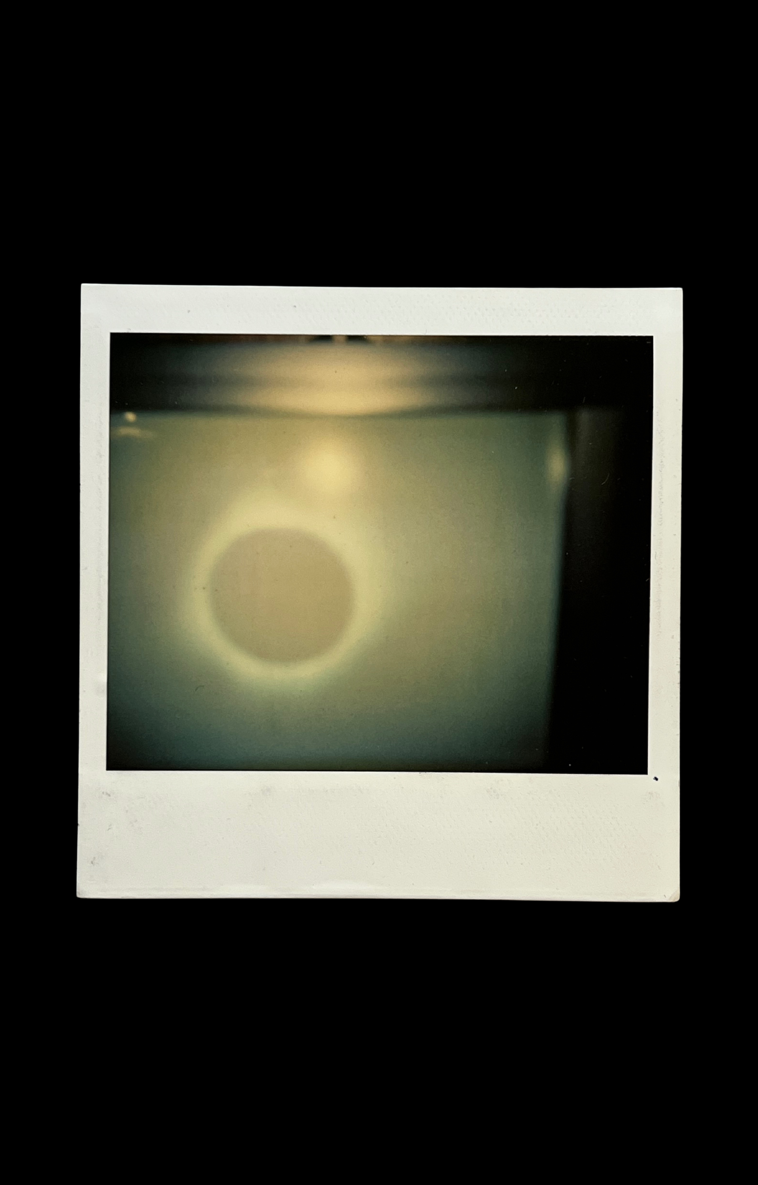 Eclipse on Television, Polaroid, c. 1990