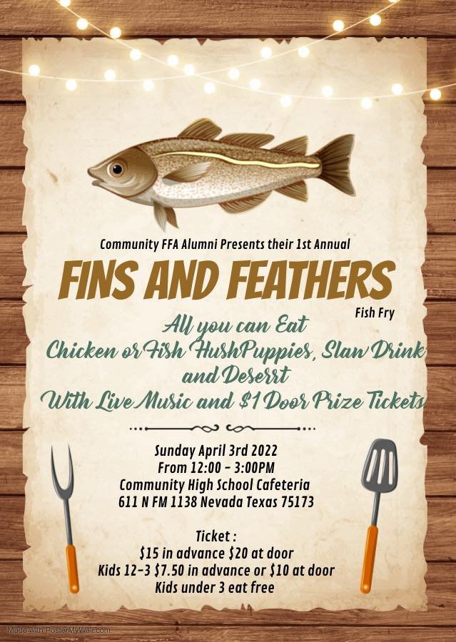 Community FFA Fish Fry