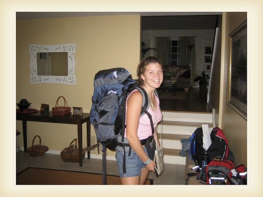 Maggie Doyne in 2007 ready for her gap year
