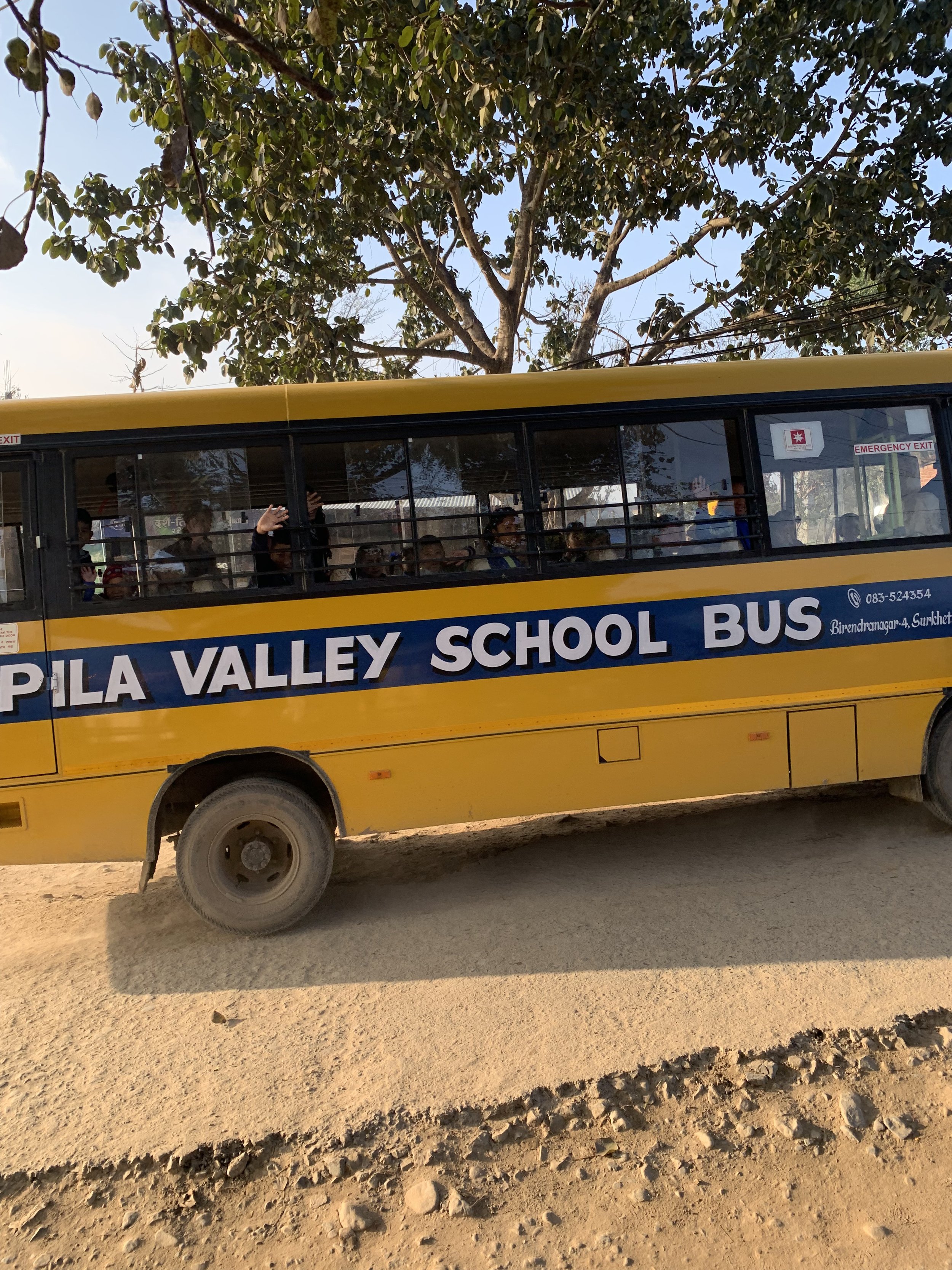 BlinkNow Kopila Valley school bus