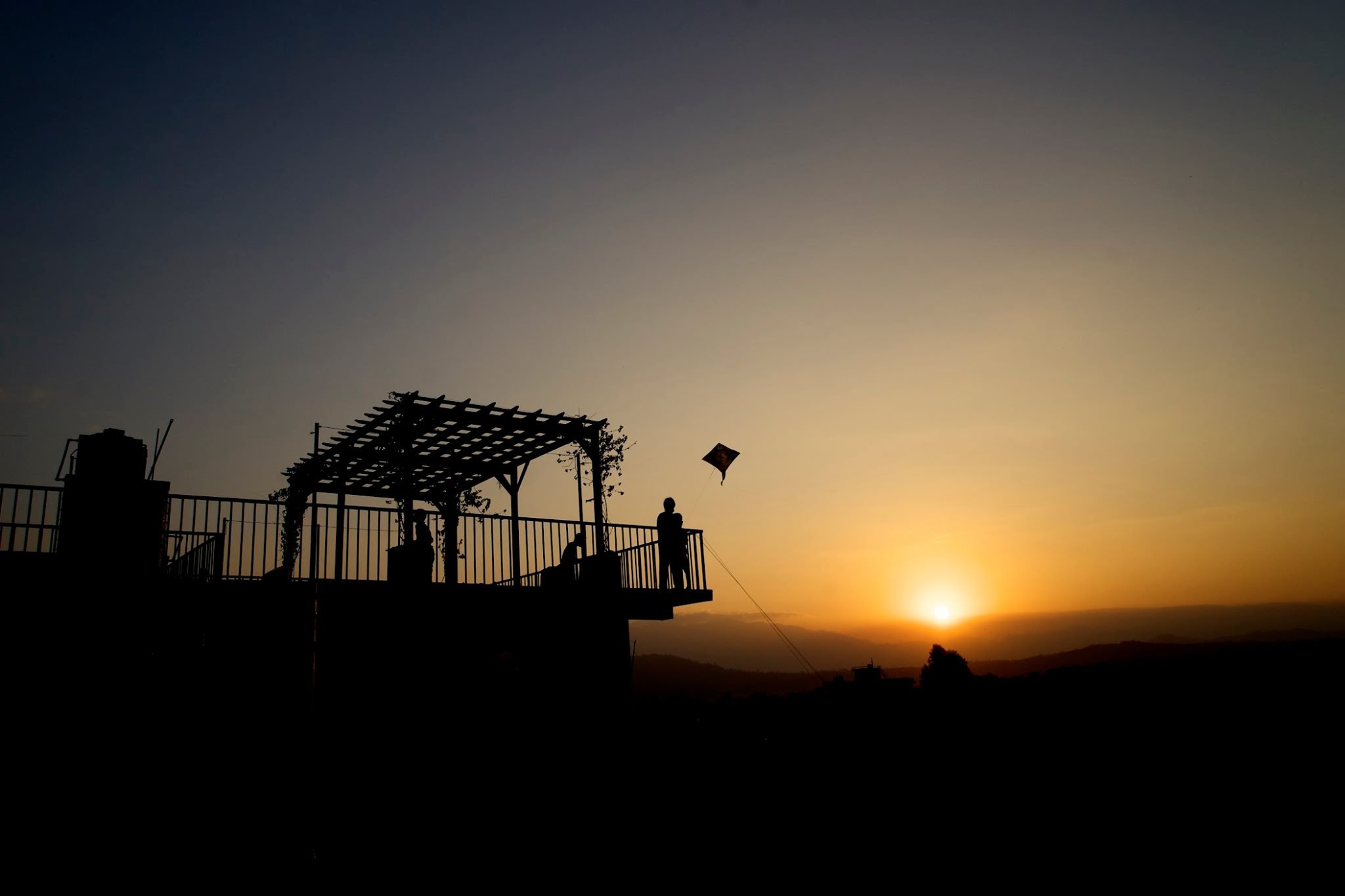 Kopila Valley sunset in Surkhet, Nepal
