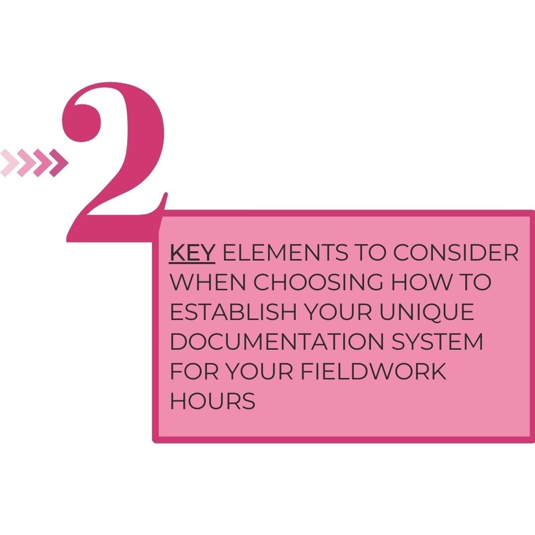 Do you know what is needed for fieldwork documentation? Whether you are a Trainee or Supervisor?

2 Key elements to consider when choosing how to establish your unique documentation system: 

#1 - Is it knowledgeable in all the procedures and policie