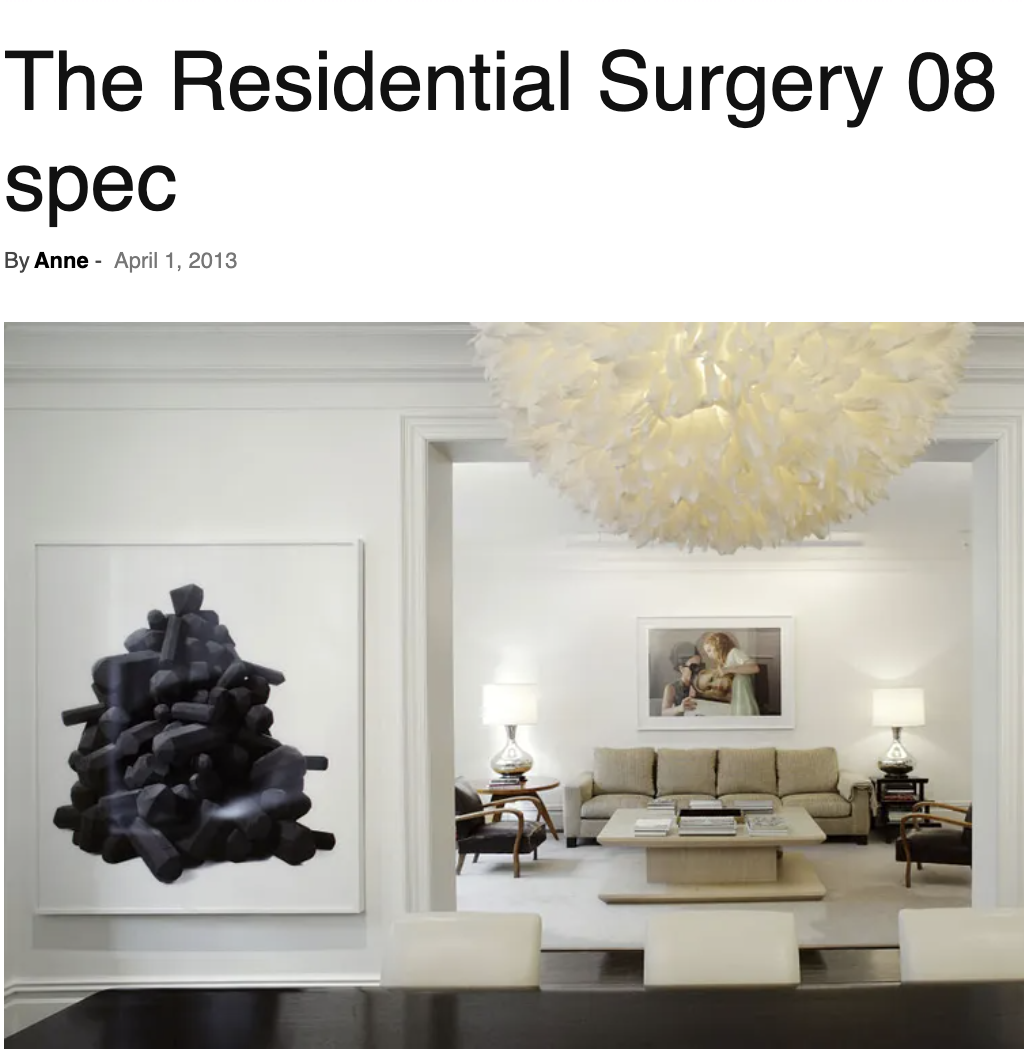 Residential Surgery 08 featured on My Fancy House