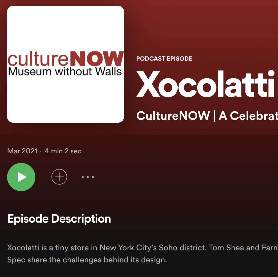 Xocolatti | Tom Shea &amp; Farnaz Mansuri