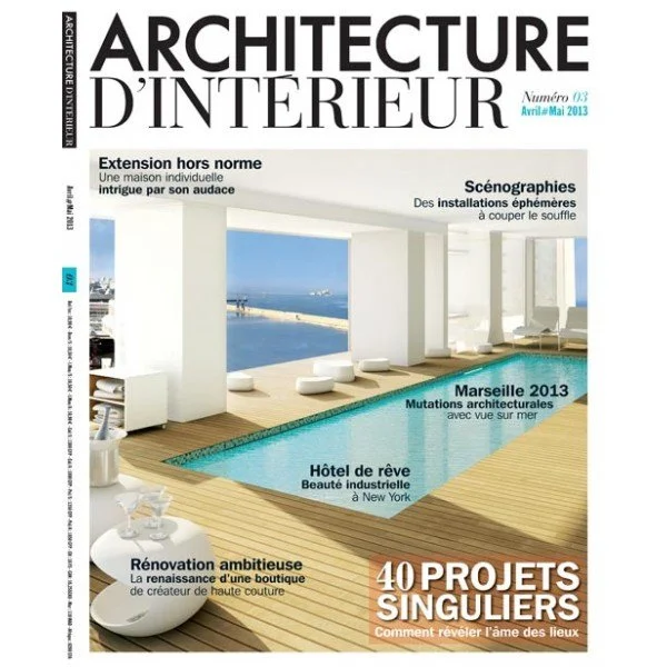 GLOCAL GRID PUBLISHED IN ARCHITECTURE D’INTERIEUR MAGAZINE IN FRANCE