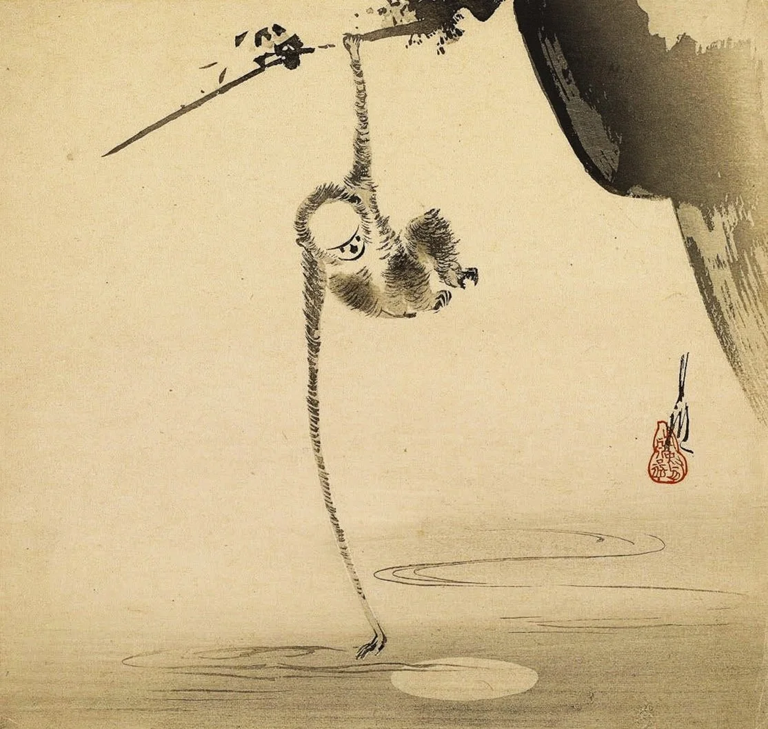 Reaching for the moon.