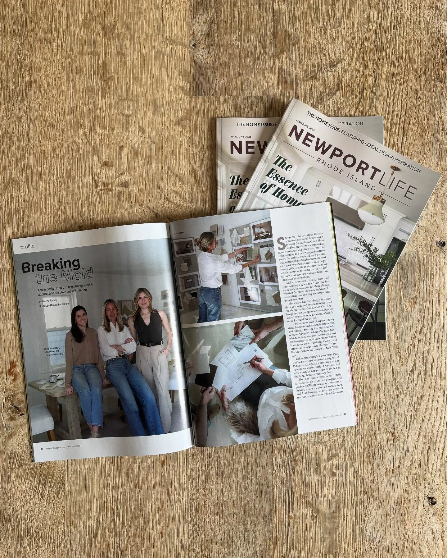 Breaking the Mold: A new design studio in town brings a fresh approach to bespoke coastal interiors 
“It’s a balance of taking someone’s vision and making it bespoke to them- that’s the challenge, and the fun part.”
Th