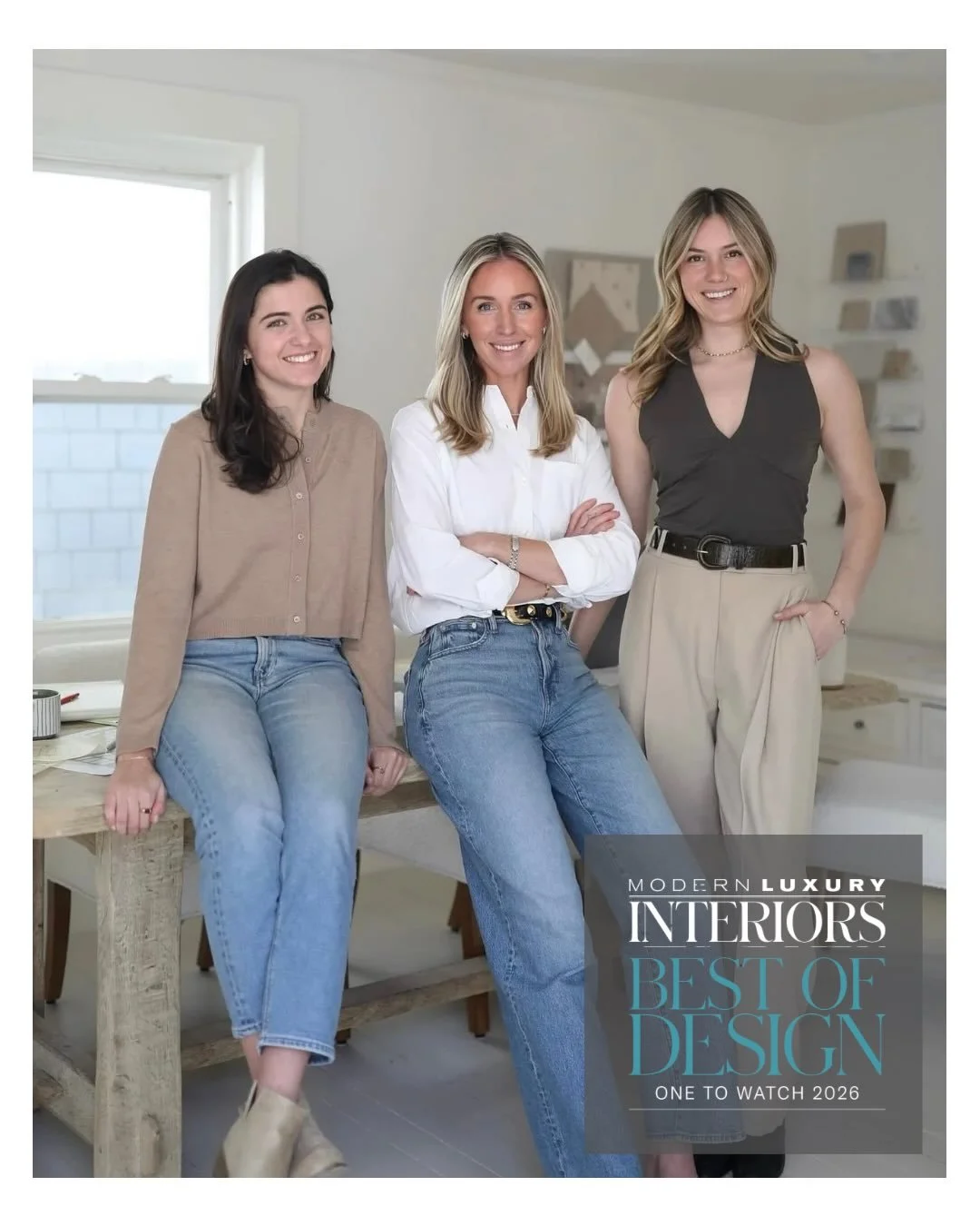 Last night, we had the honor of being named a &ldquo;Ones to Watch&rdquo; by @modernluxuryinteriors. We were surrounded by so many incredibly talented designers&mdash;truly inspiring company to be in.

It was a beautiful evening, and we&rsquo;re feel