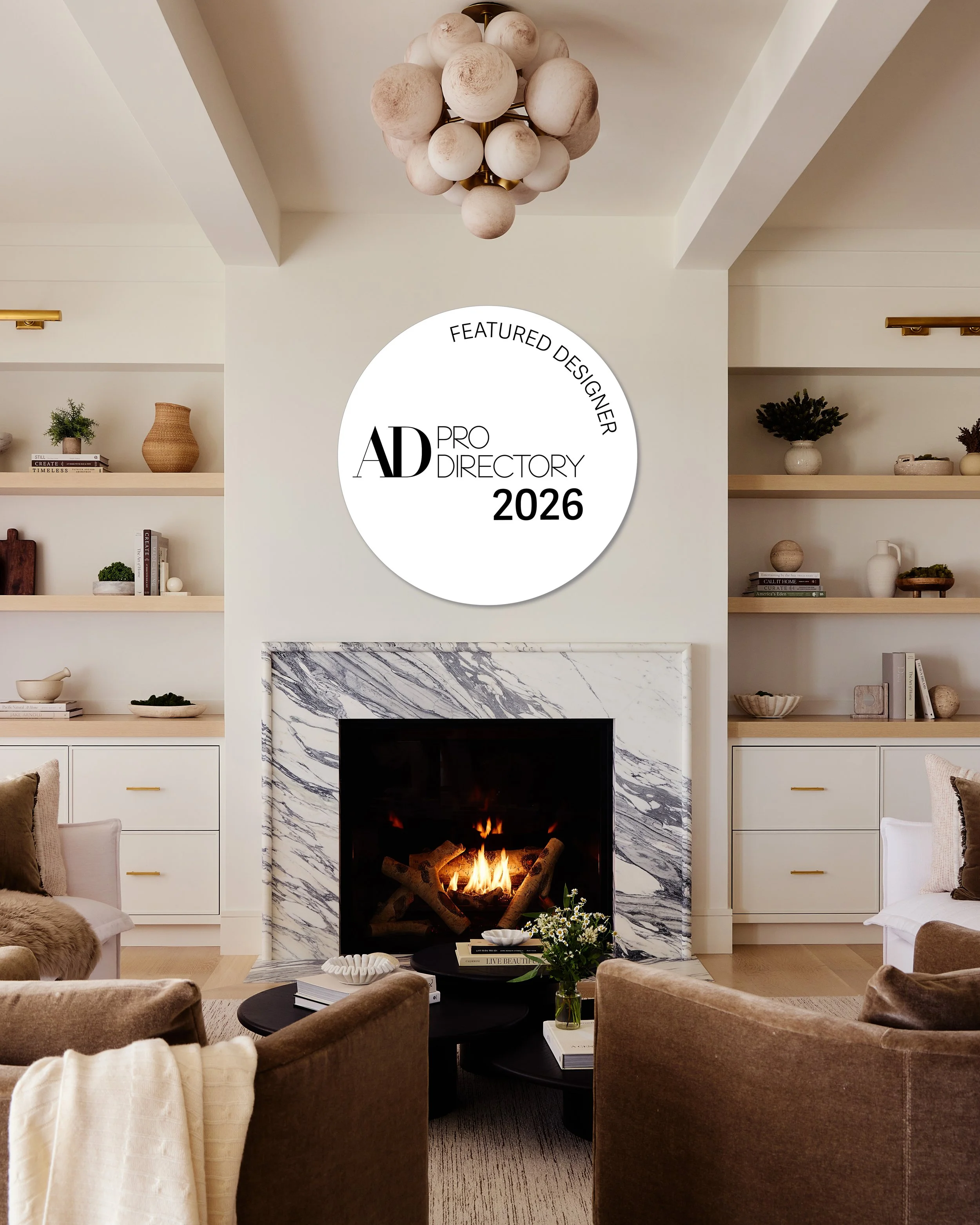 Architectural Digest: Featured Designer 2024-2026