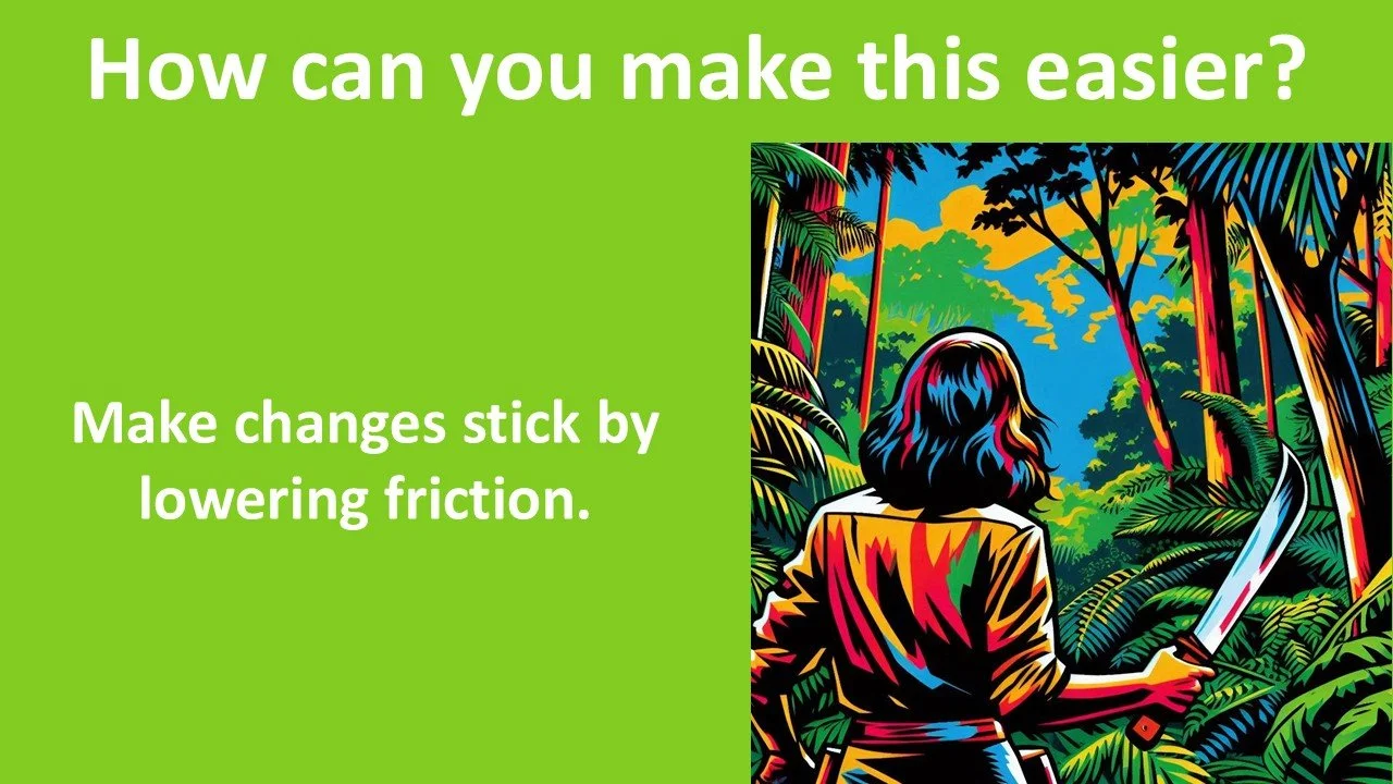 How can you make this easier?