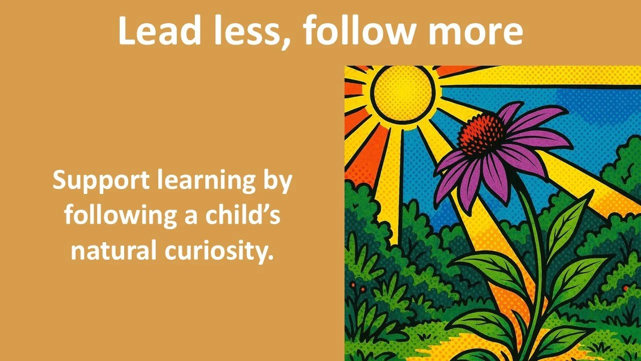 Lead less, follow more