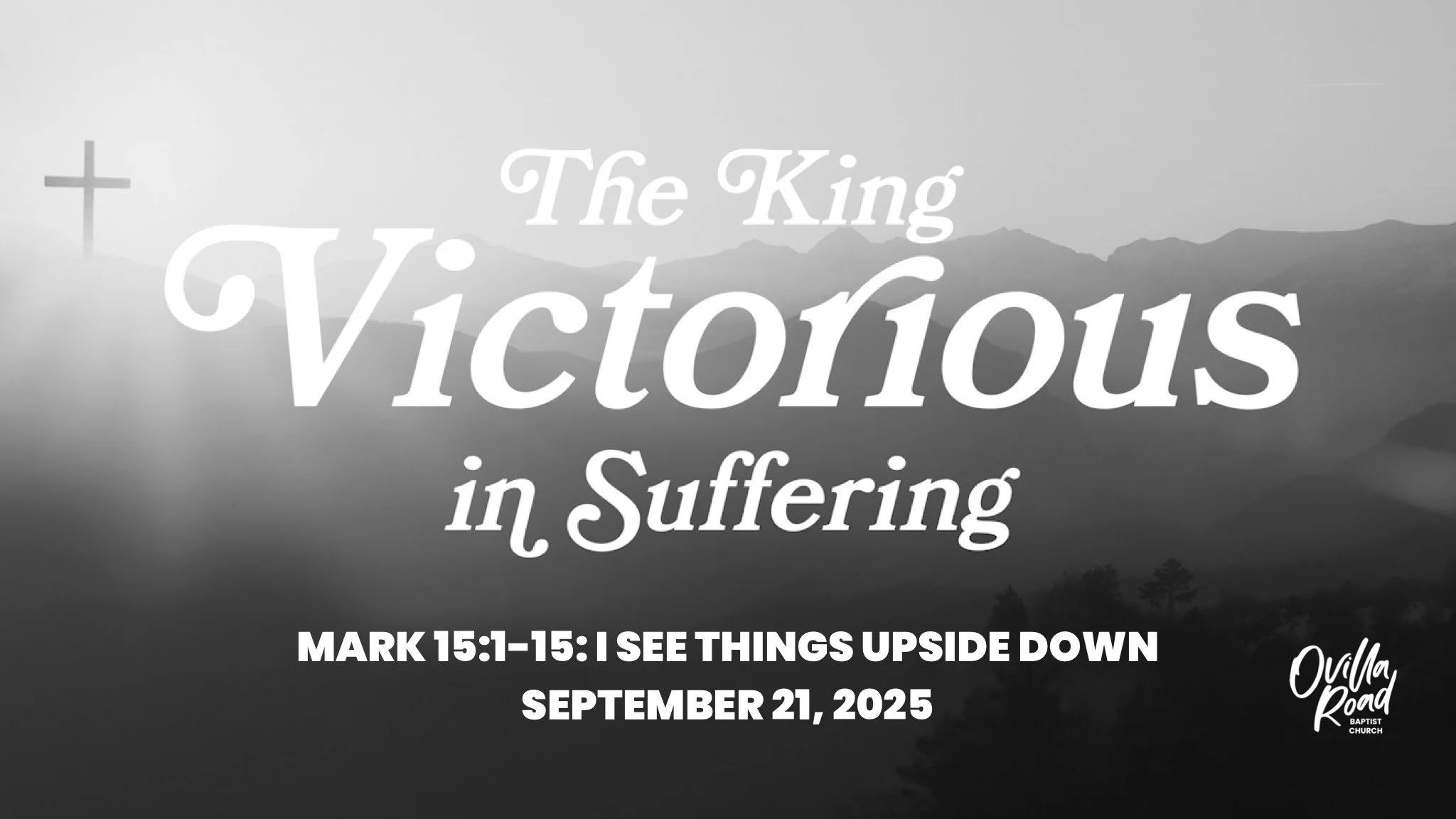 Mark 15:1-15: I See Things Upside Down