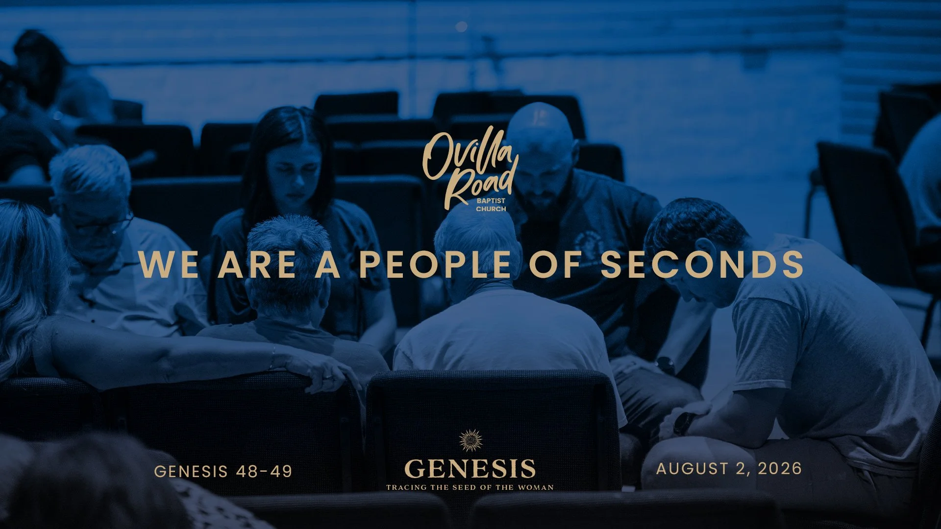 Genesis 48-49: We Are A People Of Seconds