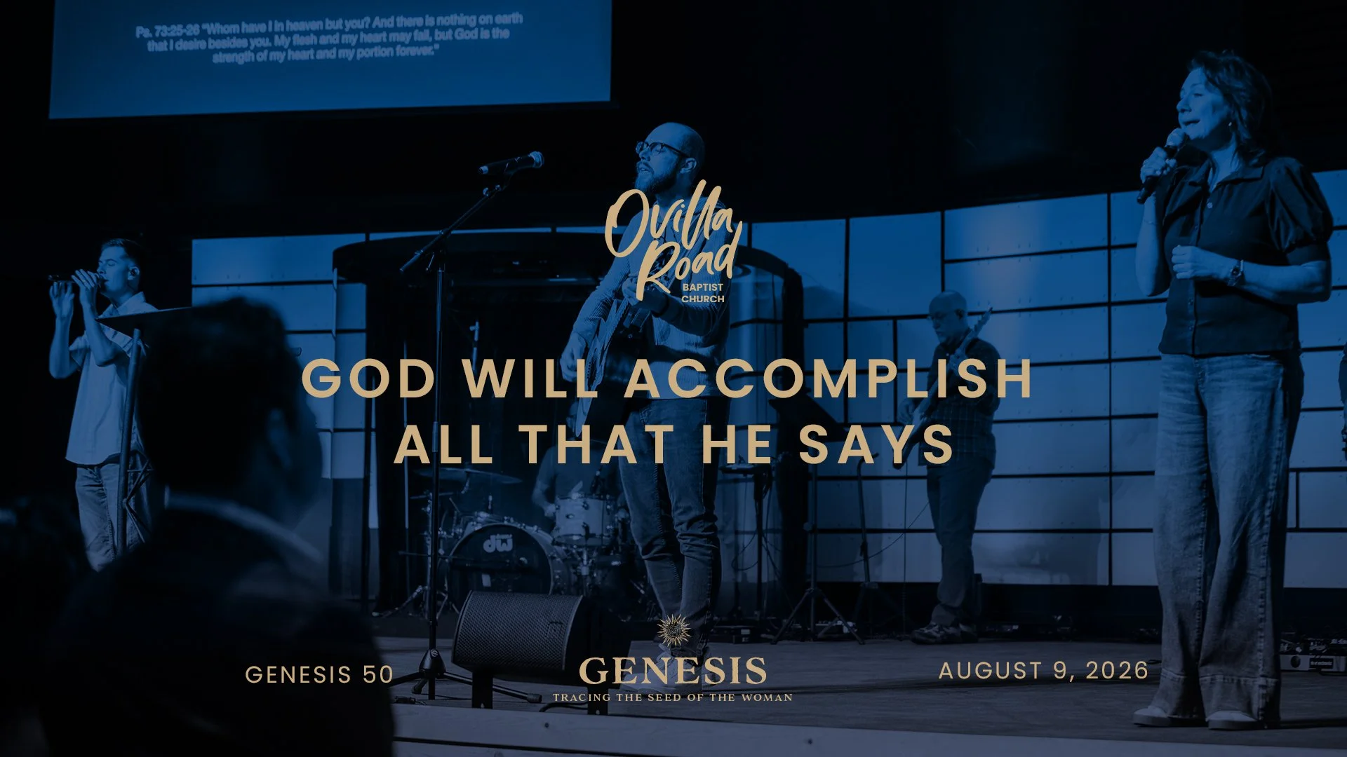 Genesis 50: God Will Accomplish All That He Says