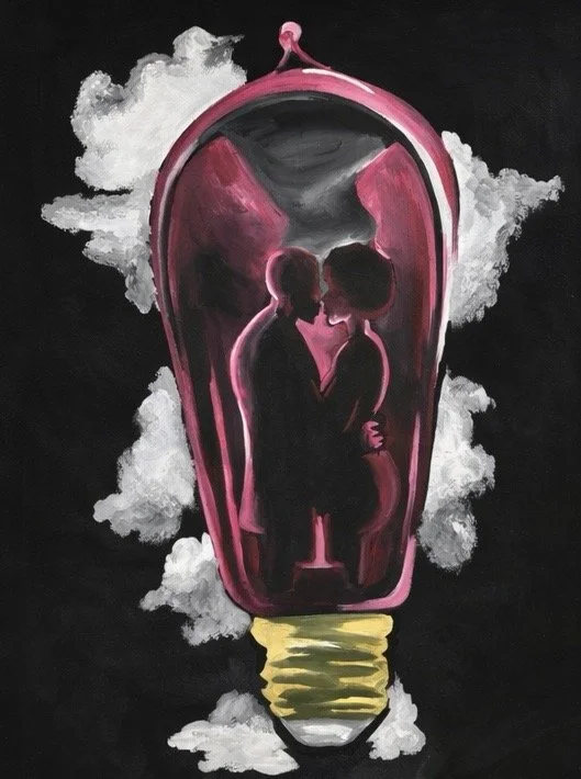 Couple red light theraphy