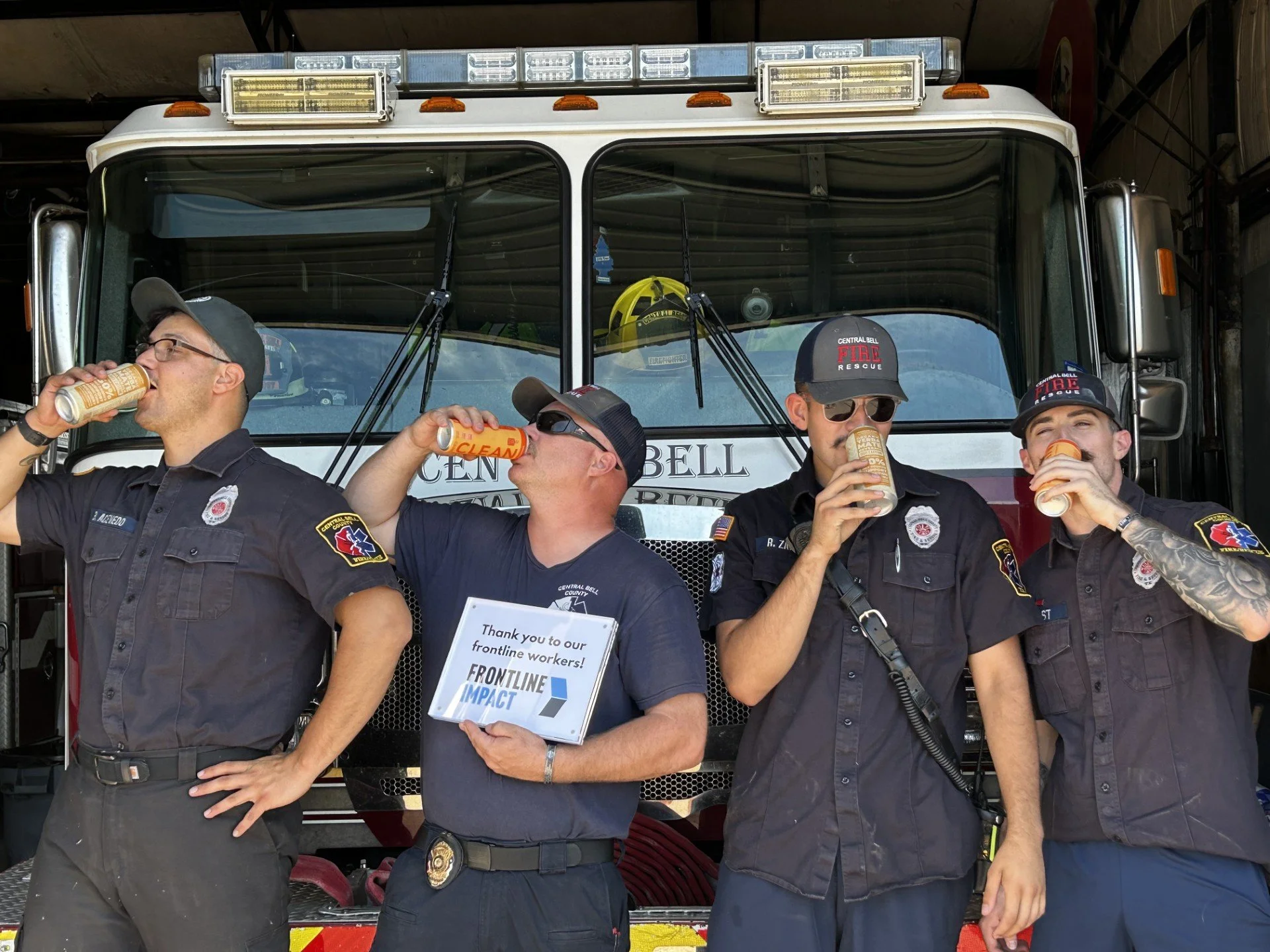firefighters frontline impact support