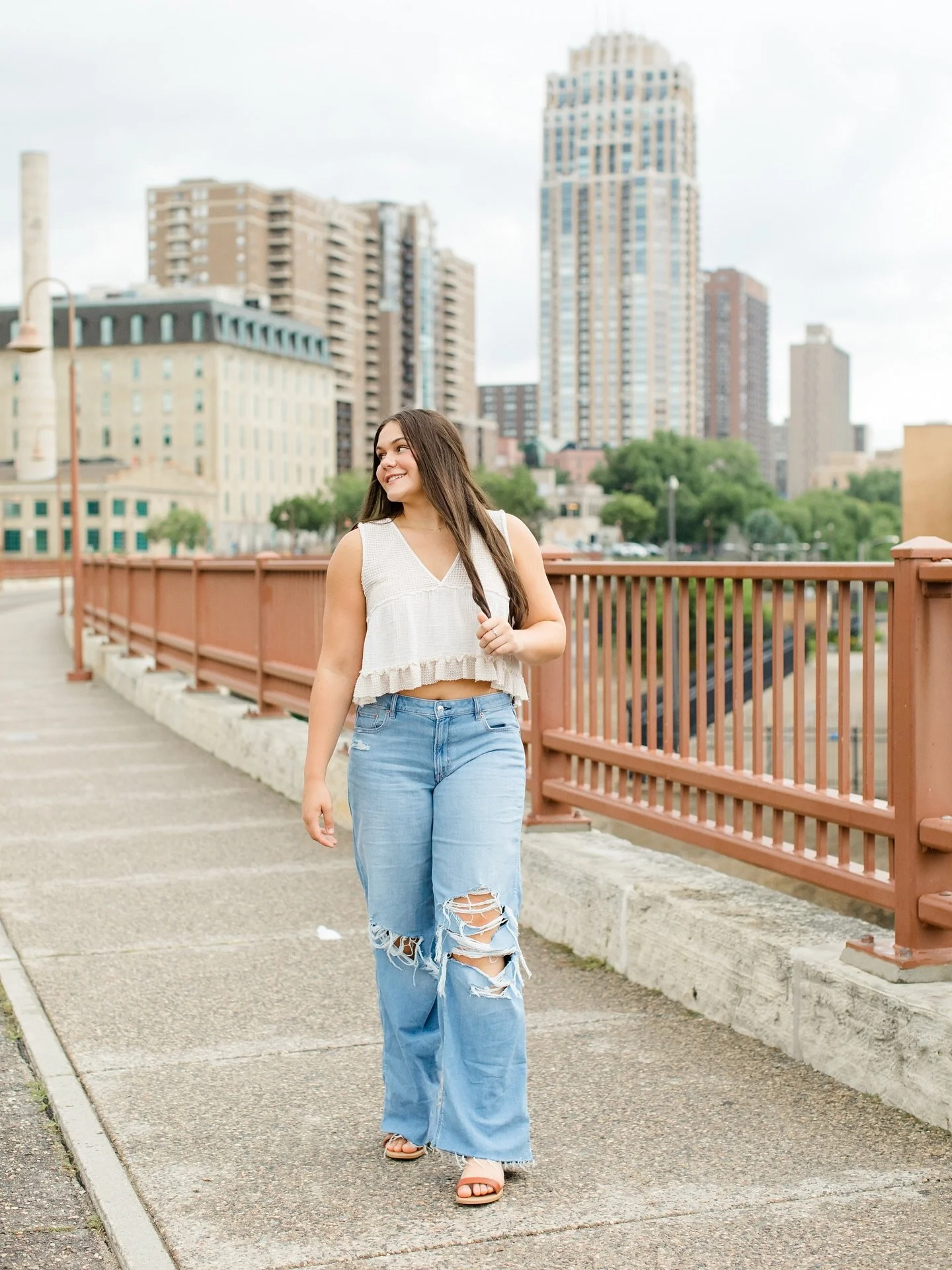 Callie | Class of 2026

Back in August, I had the honor of photographing this very special senior session for Callie, the little sis of one of my college besties, in Minneapolis. 🤍 

The weather this evening was&hellip; wild 😂⛈️ But Callie was so c