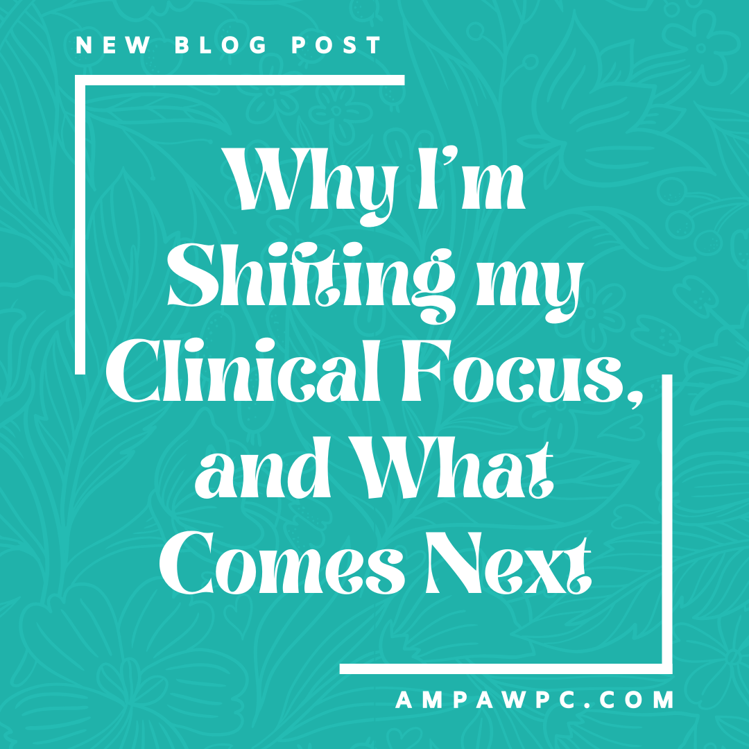 Why I’m Shifting my Focus, and What Comes Next