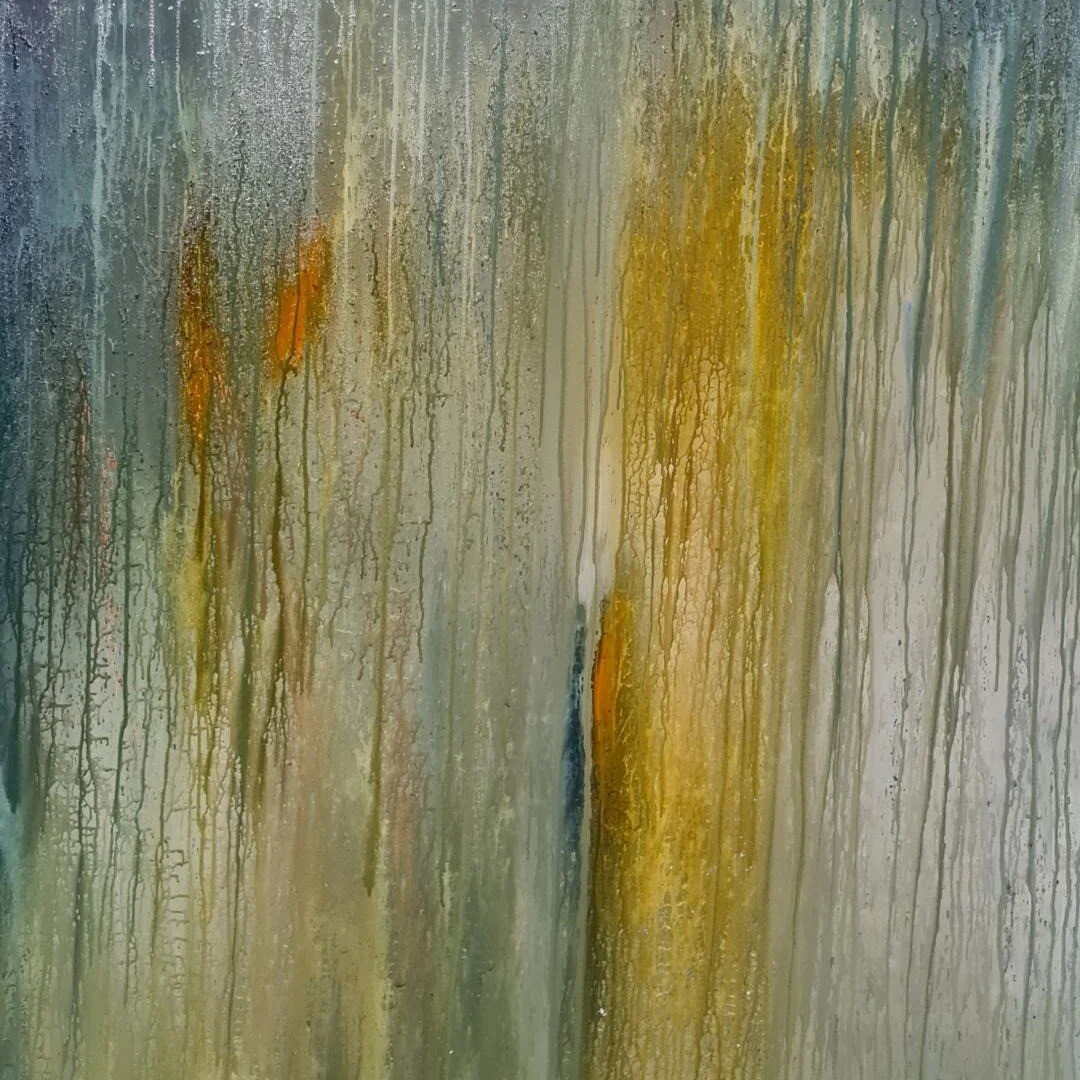 'Summer harvest under a winter sky.'