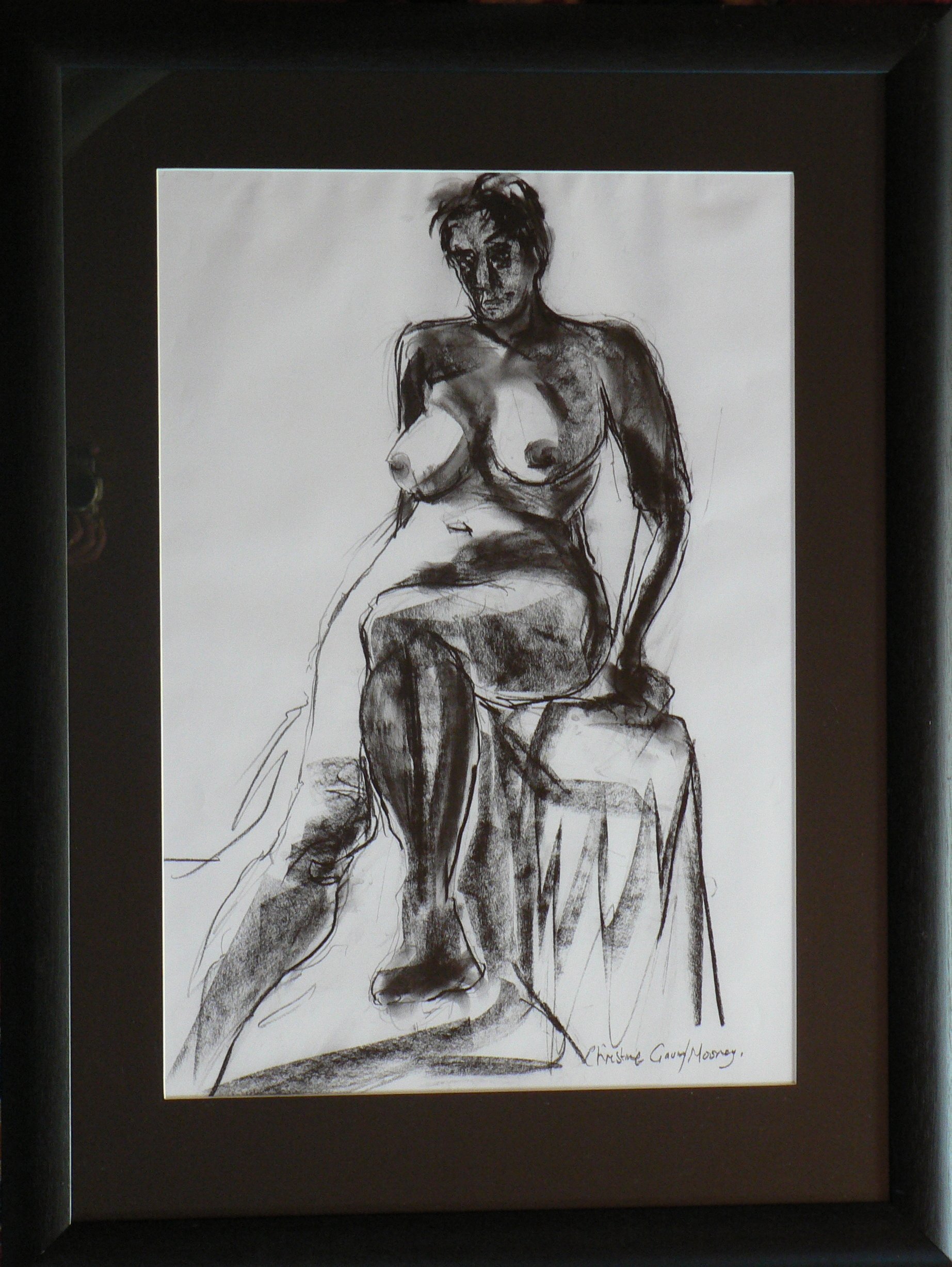 Amazon Girl
Charcoal drawing 830mm high x 630mm wide