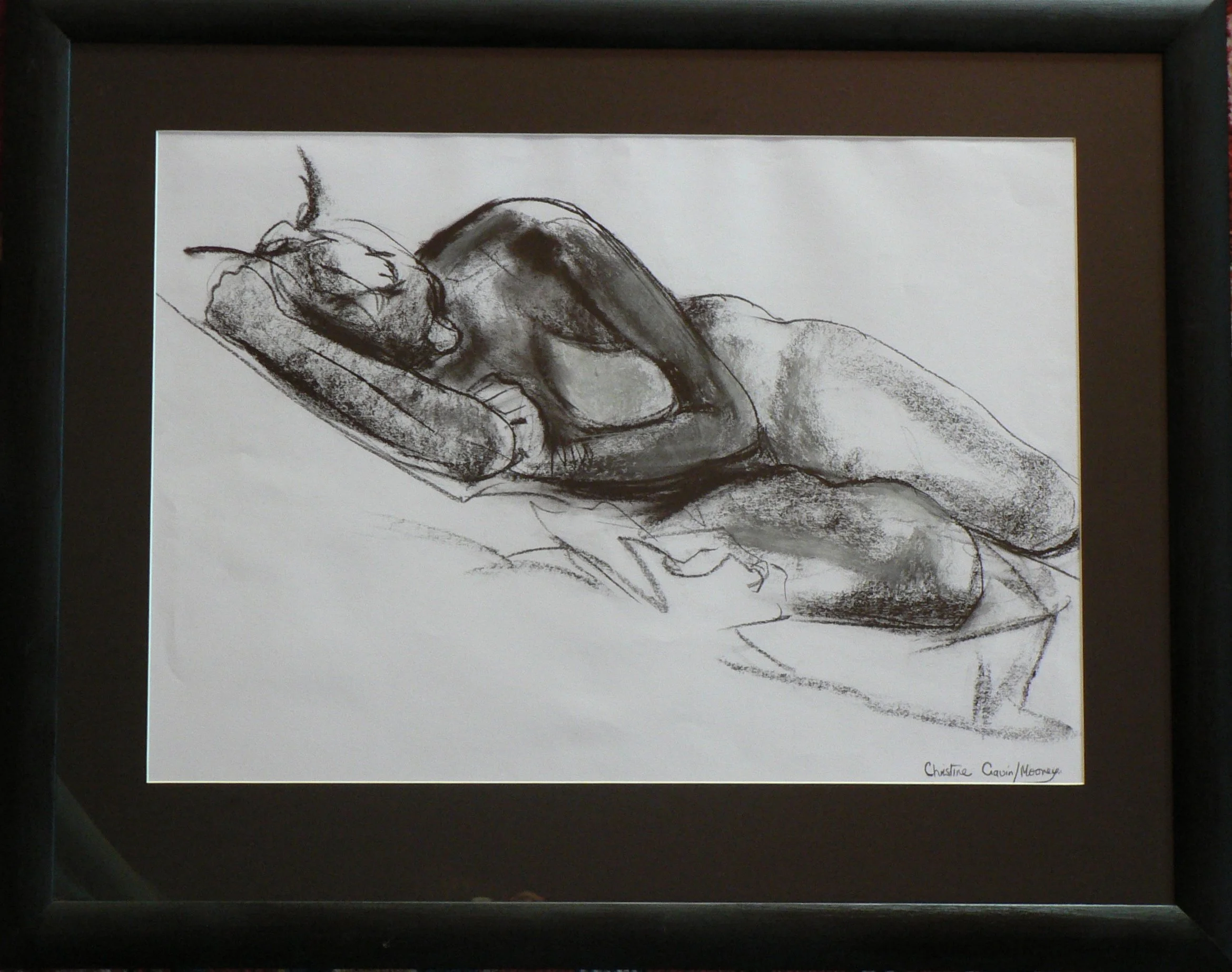 Masterpiece Emm (2000)
Charcoal drawing, 680mm high x 845mm wide