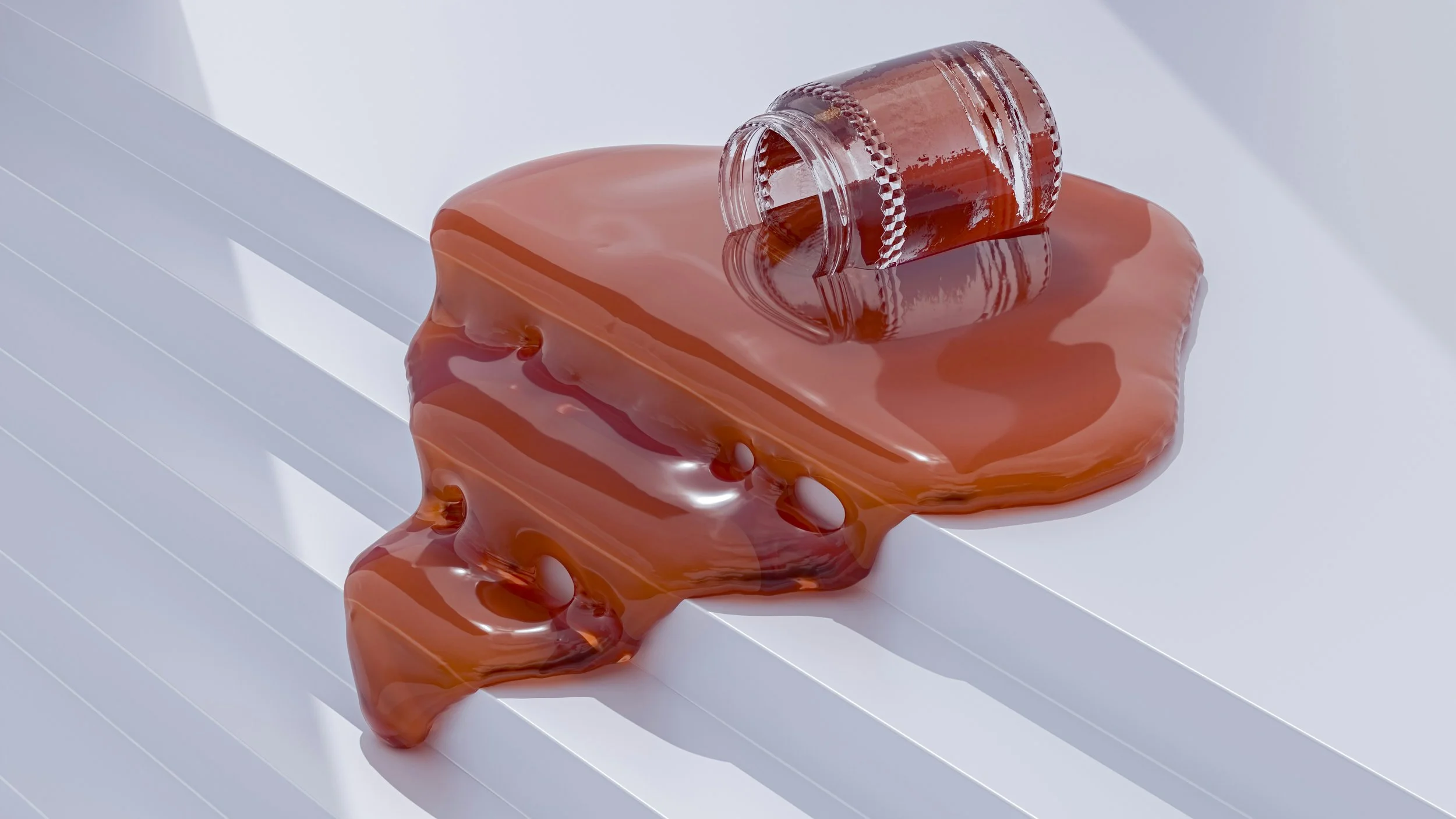 cosmeta bottle spill