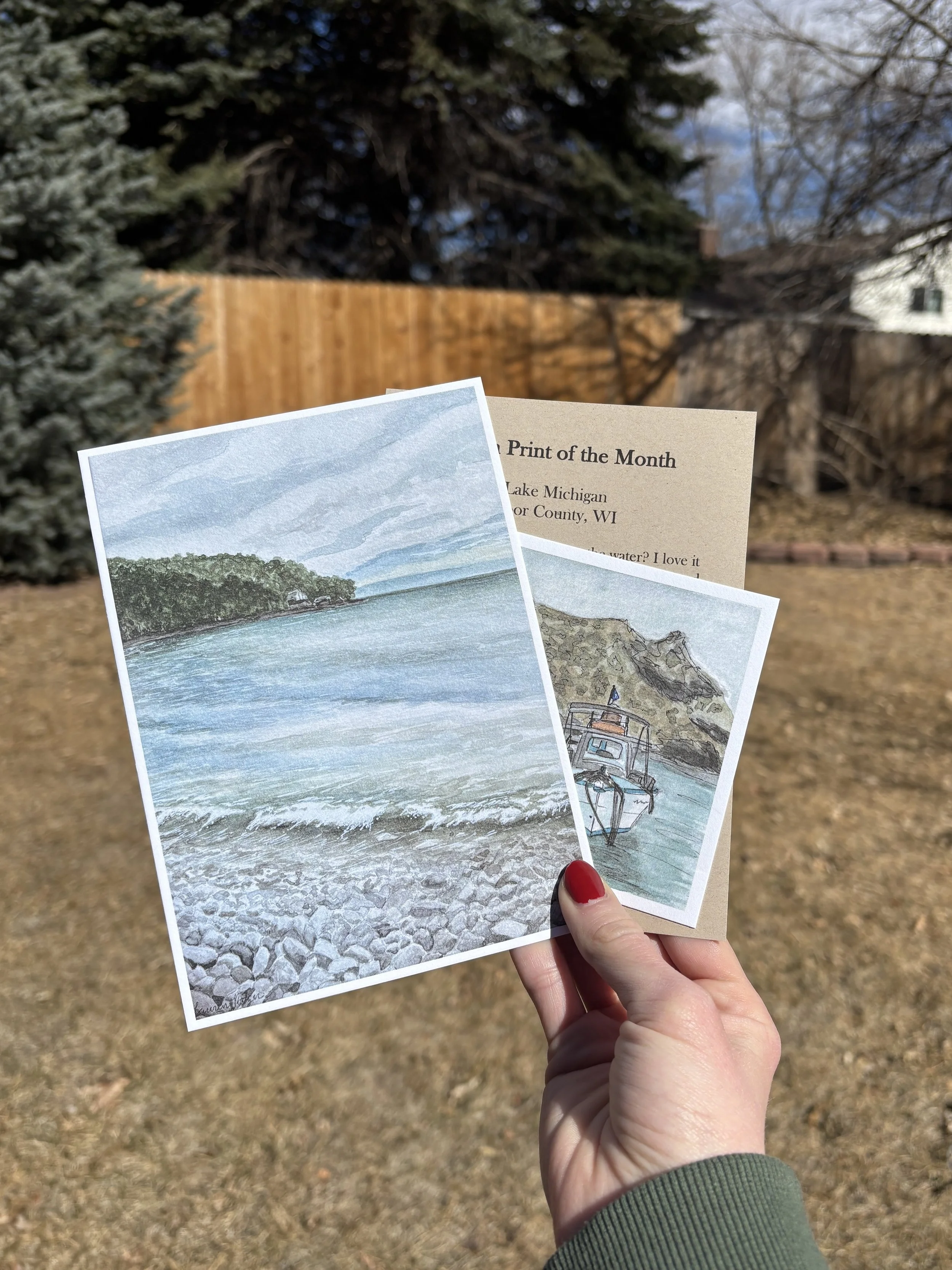 Postage from the Parks - Monthly Print Club
