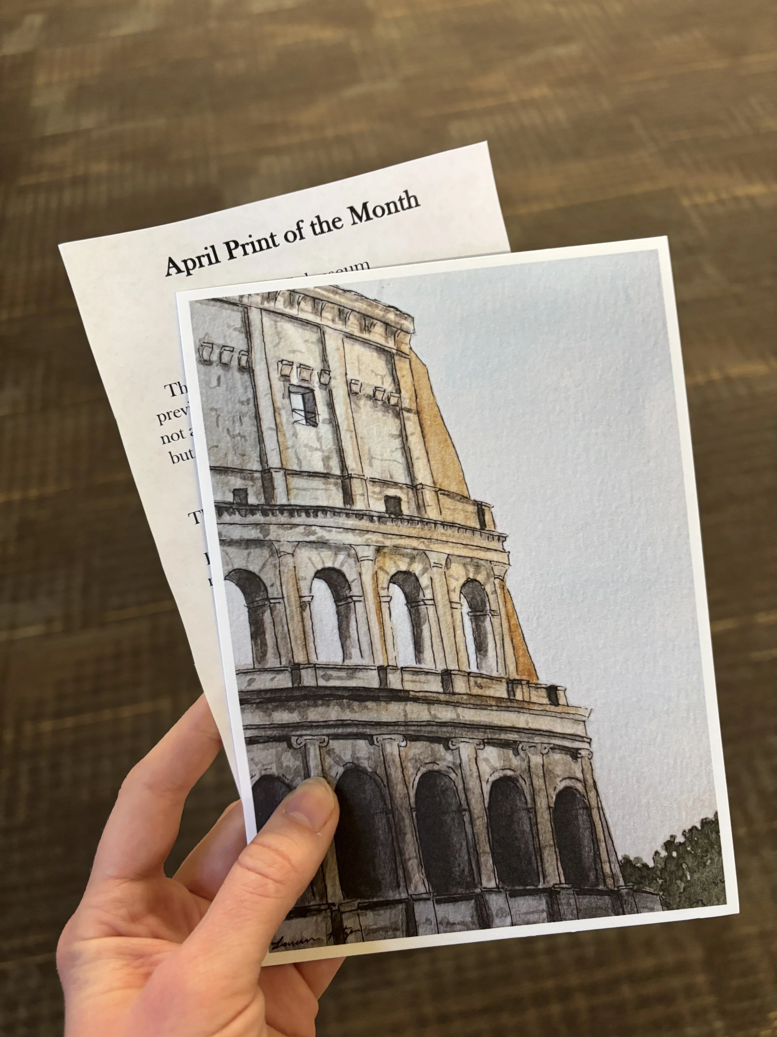 Rome - April Print of the Month