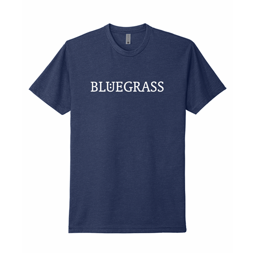 Bluegrass white horizontal- Men's T-Shirt — Kruger Brothers Shop