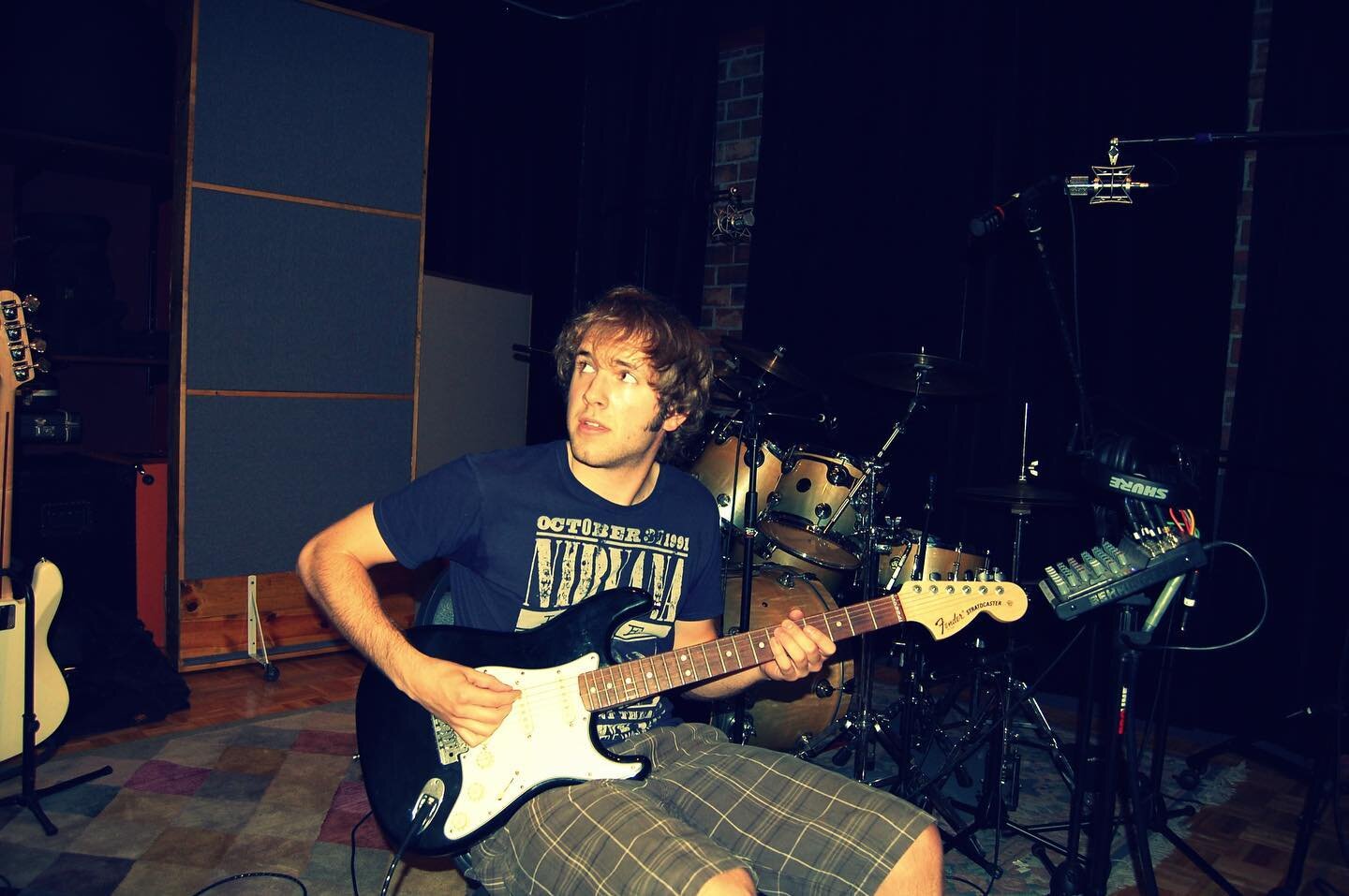 Throwback to Phat Planet Studios, May 13, 2011. I believe the song I was tracking was &ldquo;Interstate Four&rdquo; from my first album. 
Opening tomorrow night for Ancient Sun at The Geek Easy for twisted Tuesday! $5 donation recommended. Come out &