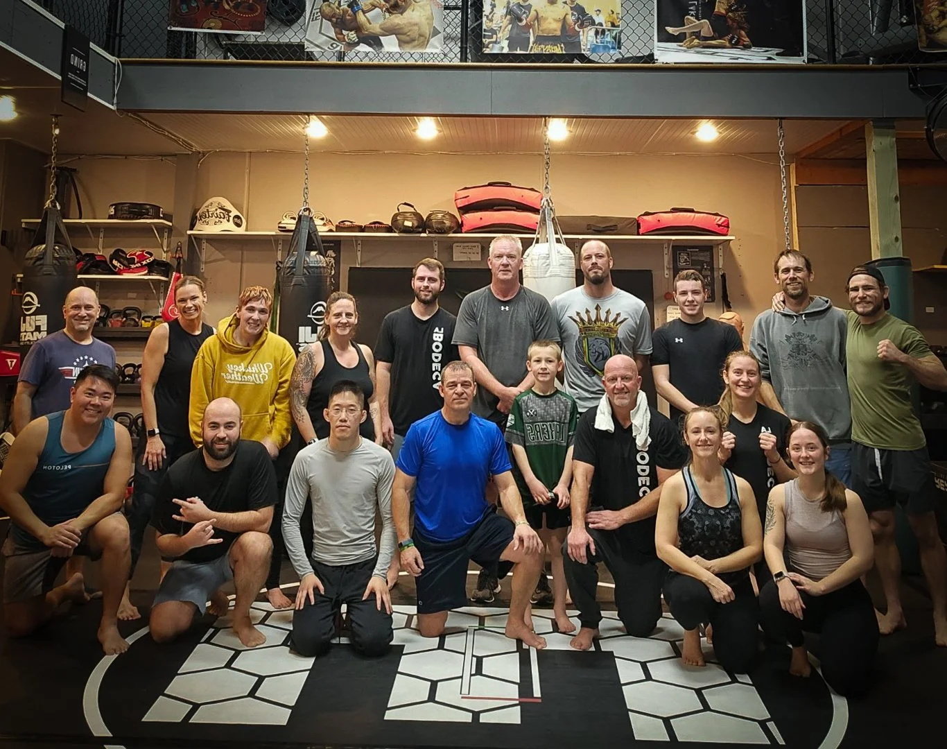 Local Community Gym Grout Fitness Class