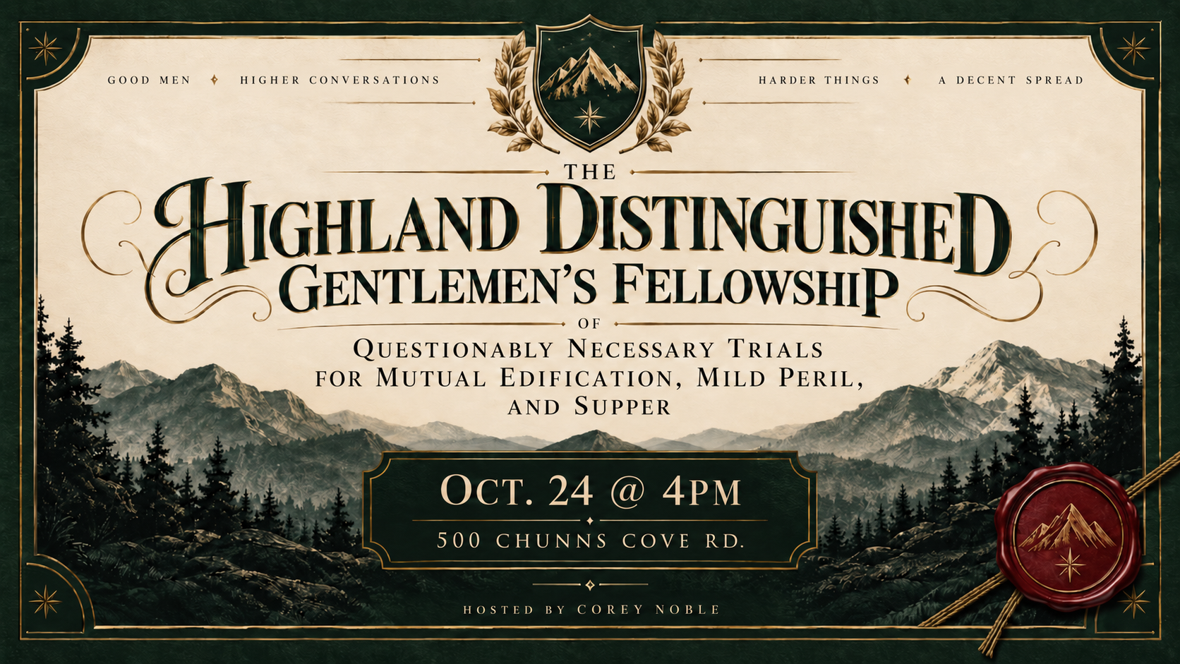 Highland Distinguished Gentlemen's Fellowship