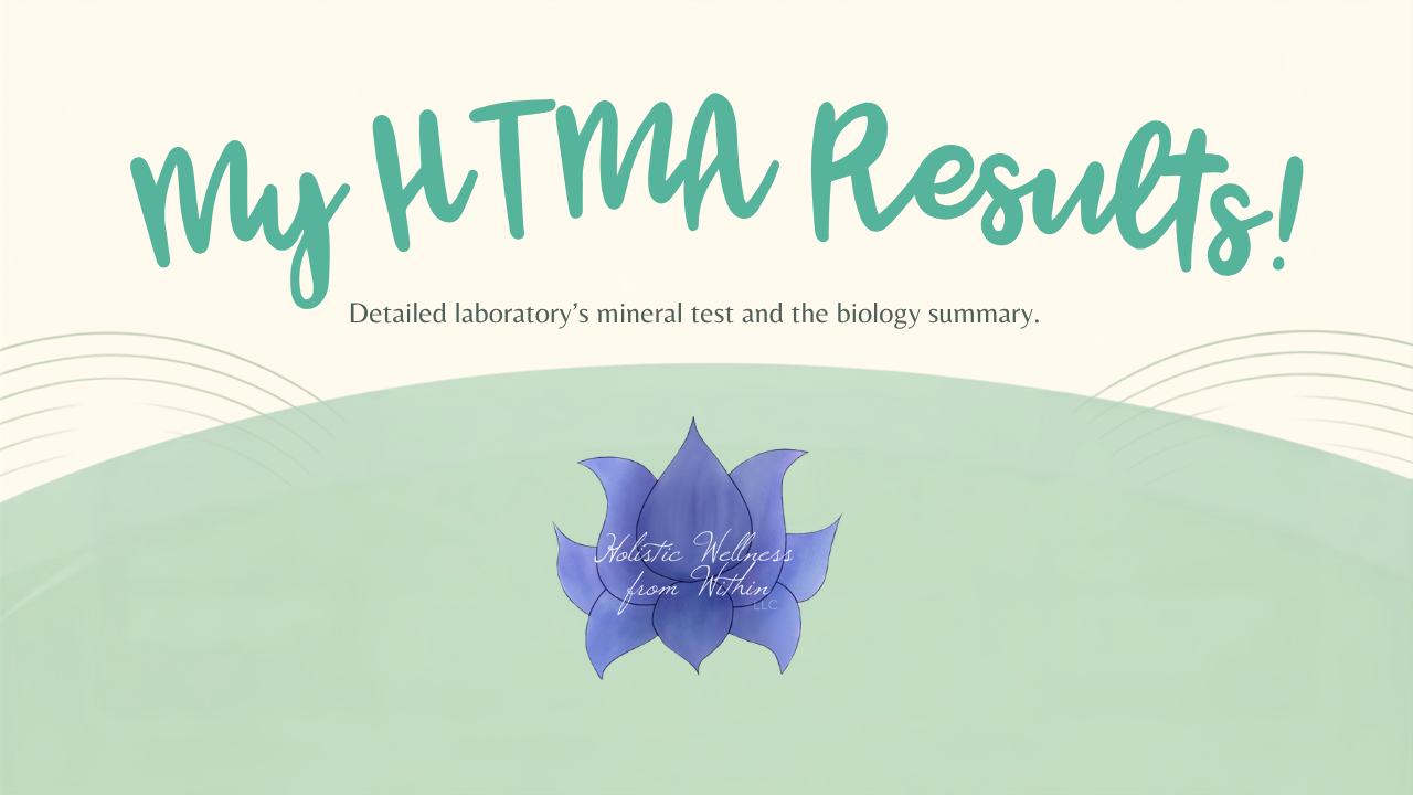 My Personal HTMA Results! 