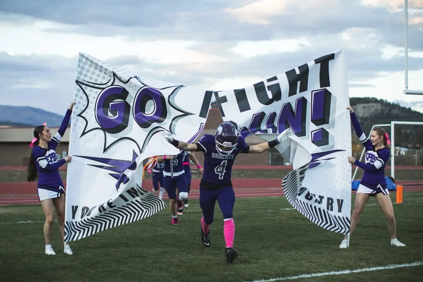 Thursday Night Lights! ✨️💜🏈