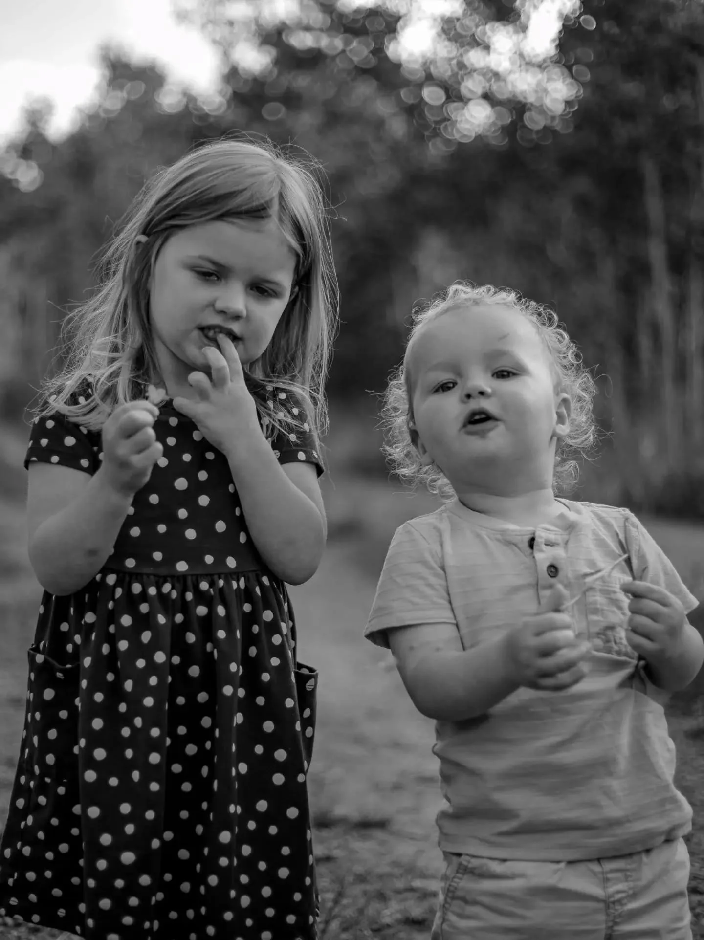 Brother &amp; sister pairs are *so* much fun! 🍂