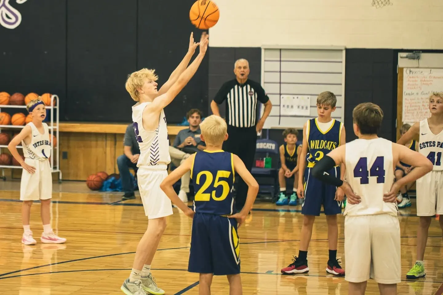Pivoting from MS Football to MS Bobcats' BASKETBALL! Here's a few from last week! Go Bobcats! 💜🏀