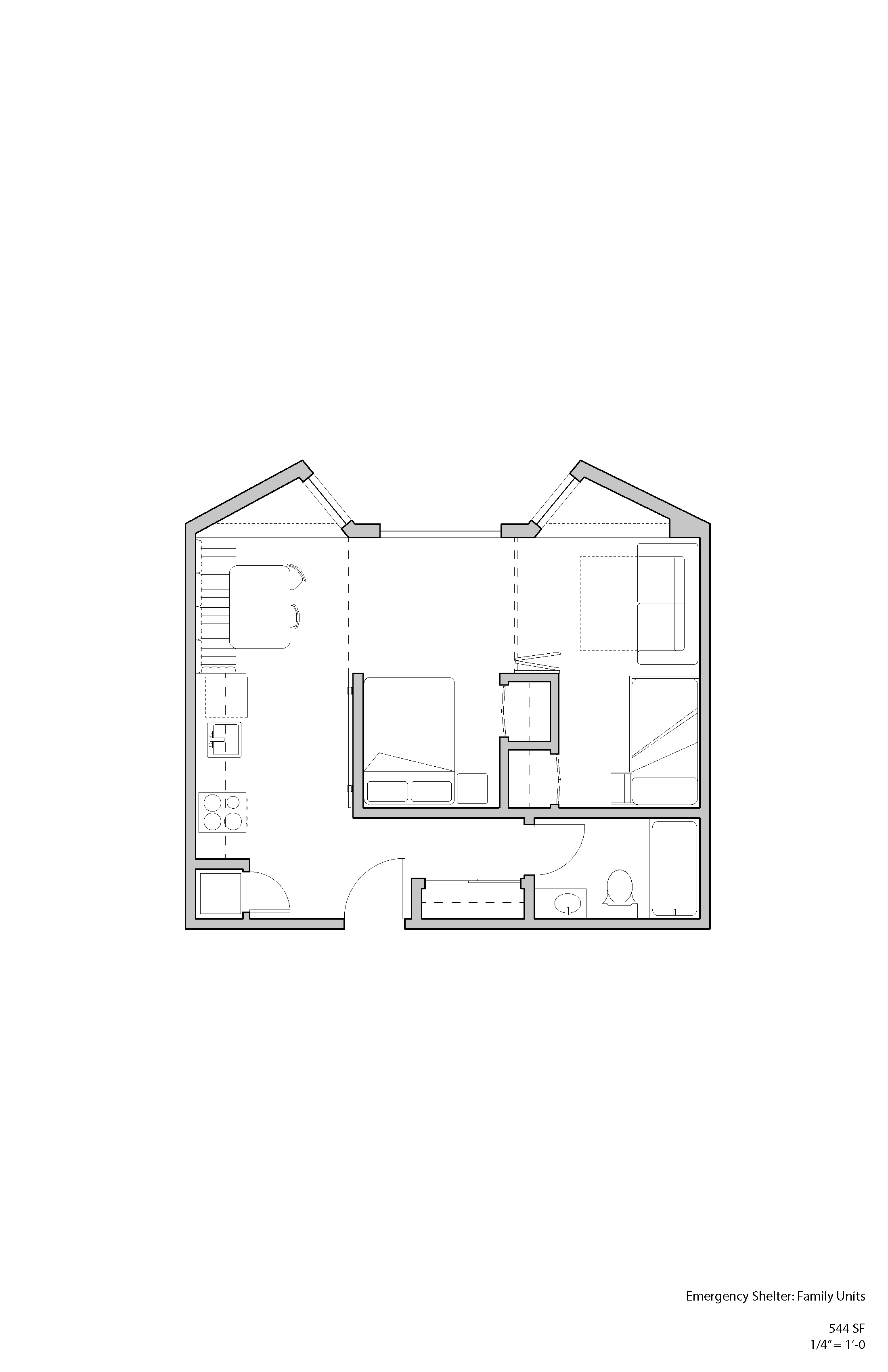 Domestic Violence Shelter - Family Unit