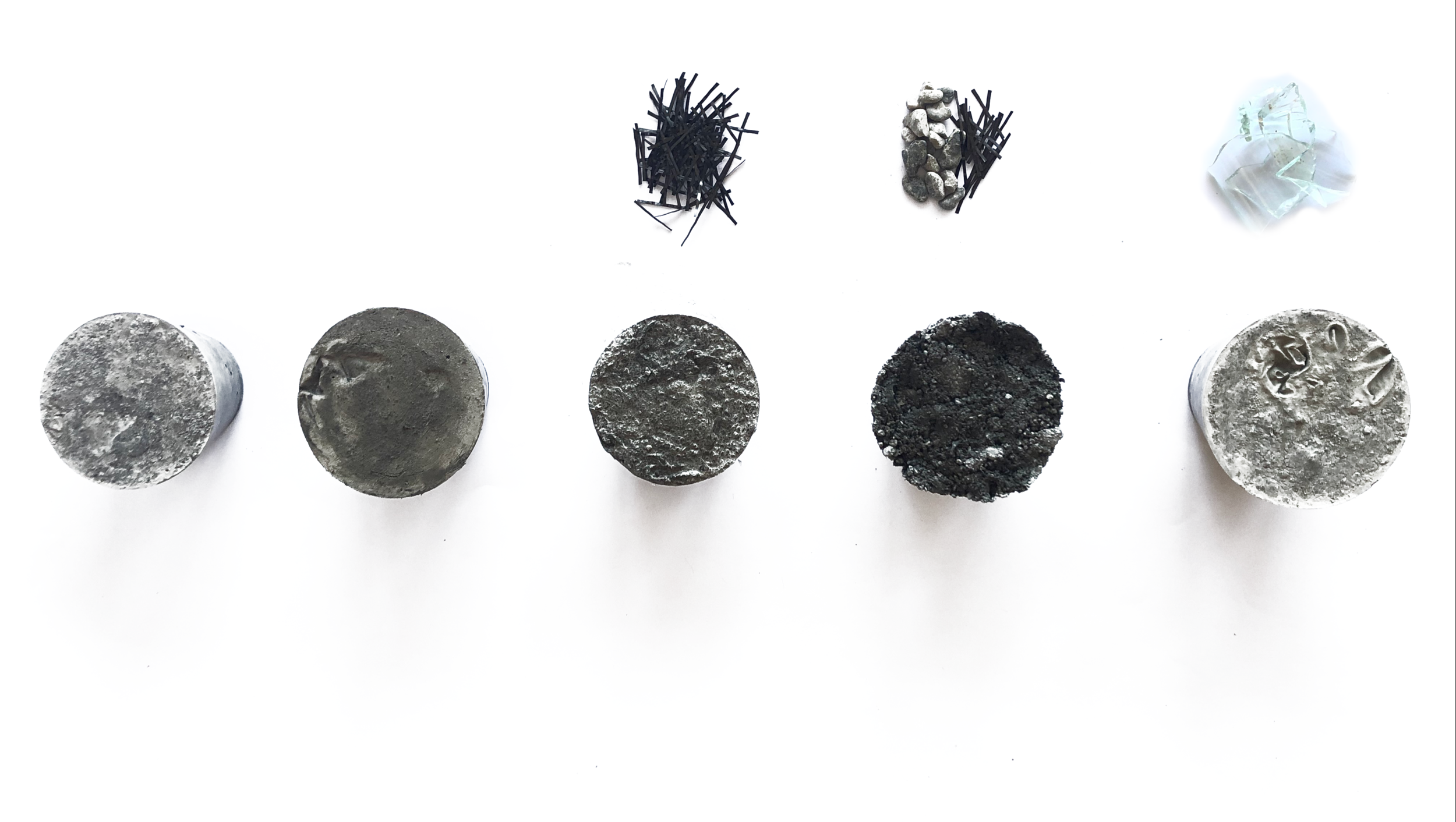 Concrete Mixture Testing - Carbon Fiber and other Aggregates 