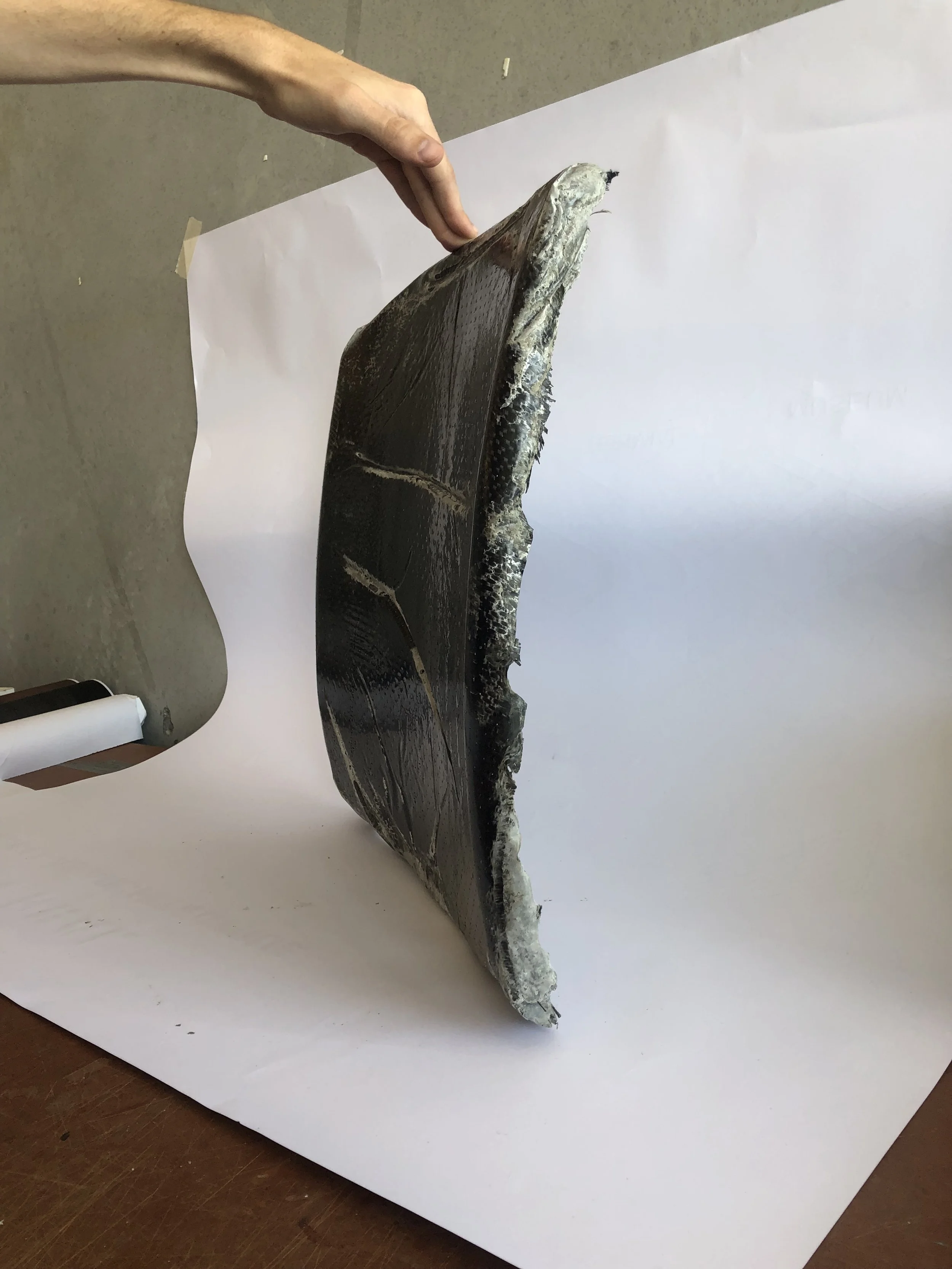 Carbon Fiber Reinforced Concrete - Thinness Optimization