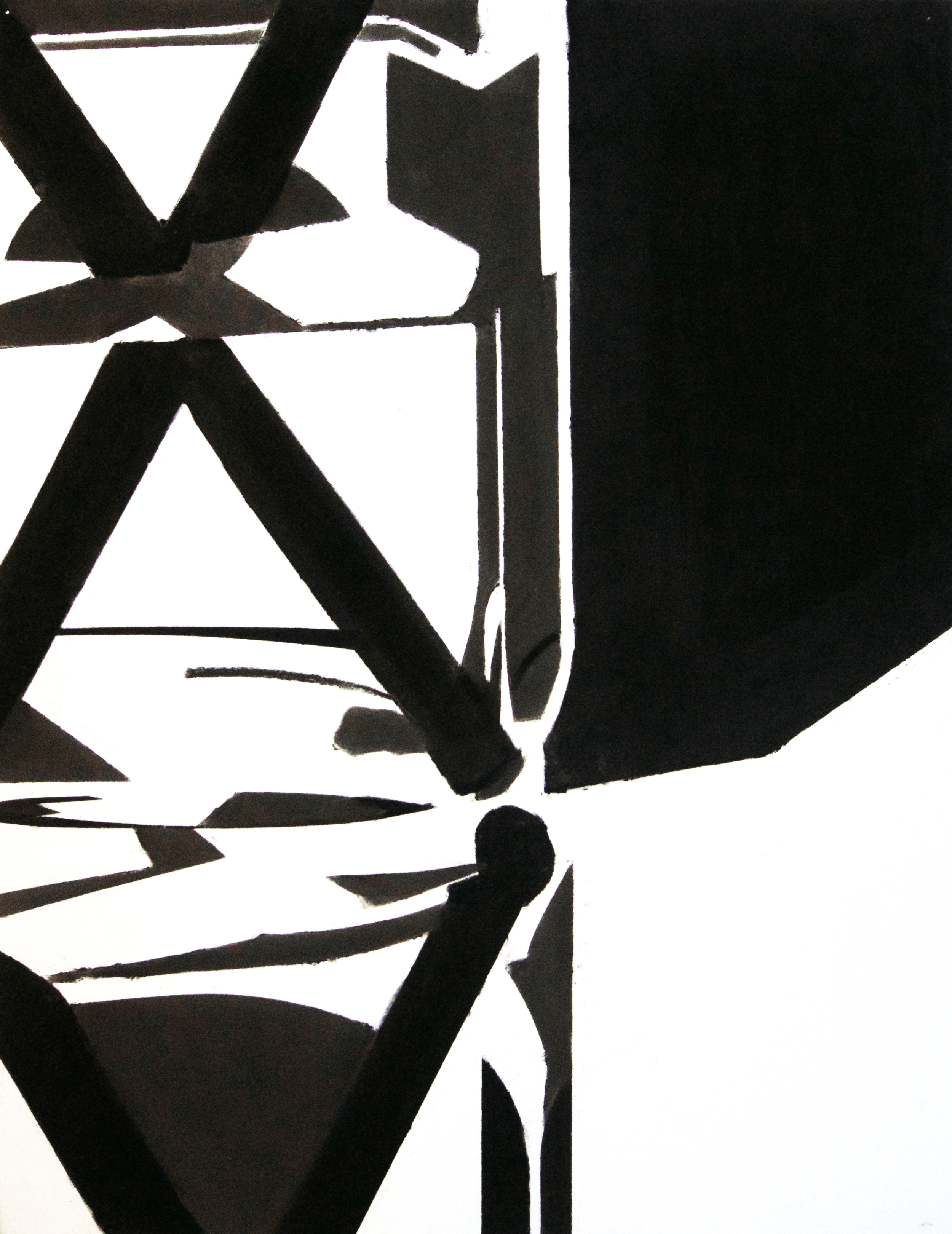 Reflection - A Pastel Drawing 