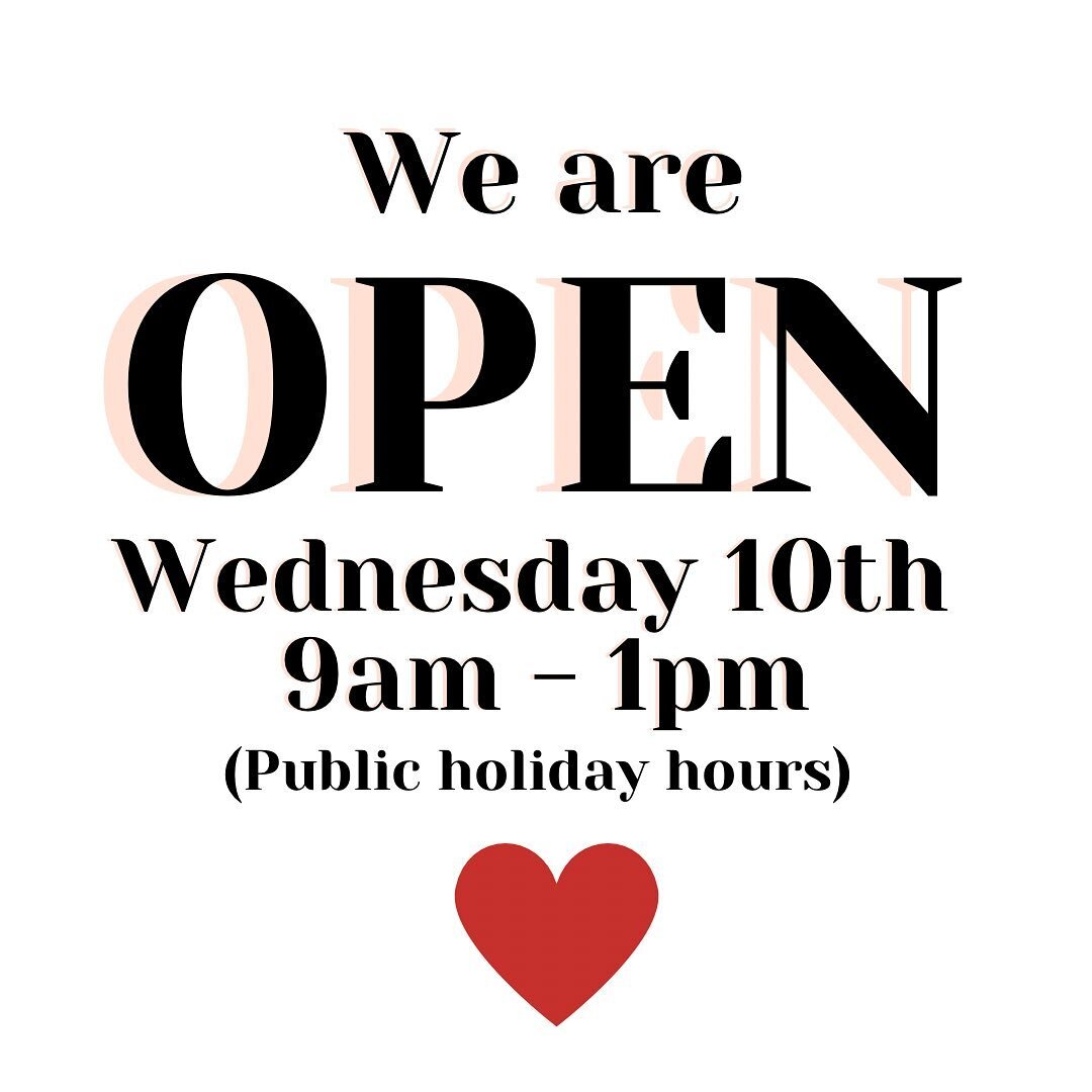Do-Op Shop is open tomorrow! 🥳

We weren&rsquo;t planning on opening our doors however a few of our hardworking team-members felt the show should go on despite the public holiday. ❤️

Glenn, Gary &amp; Lee will be opening at 9am - 1pm but they say i