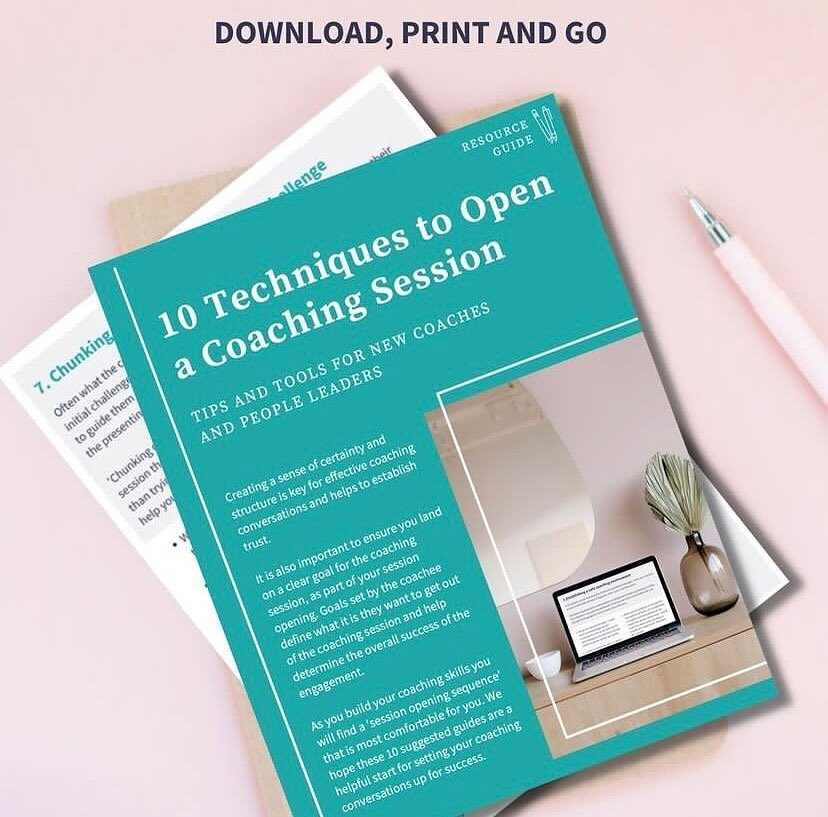 Have you ever wanted to quickly review your coaching materials and best-loved coaching questions prior to your coaching session - without trawling through towers of notes? 

If so, this quick reference guide might be just the thing you&rsquo;re looki