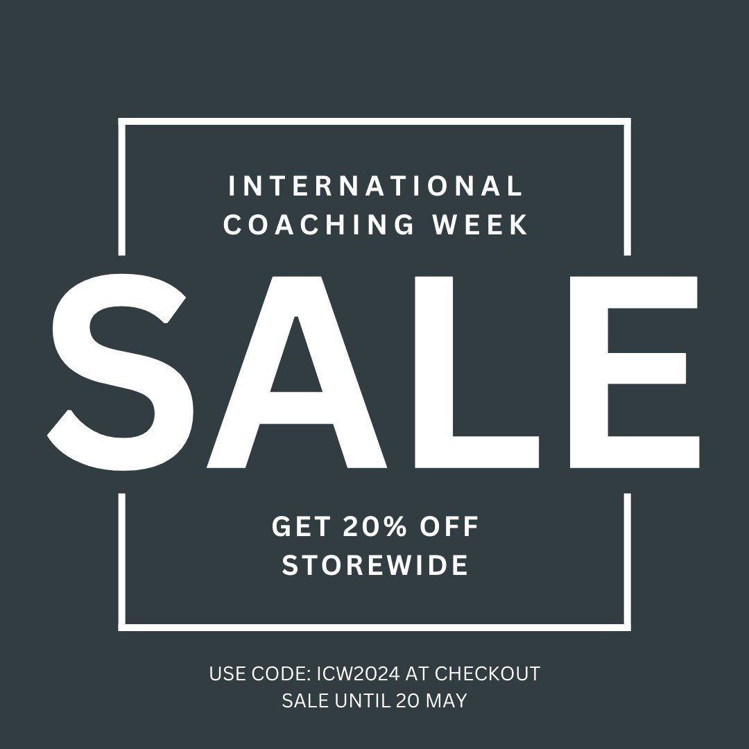 ✨Happy International Coaching Week✨

This week we celebrate the power and impact of professional coaching globally. Every day, individuals and organisations worldwide seek coaching to help them explore their potential and reach their goals - and coac