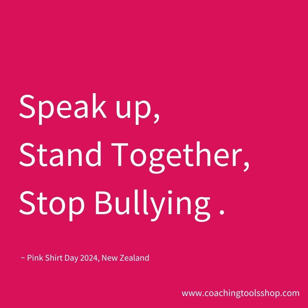 Today, please take a moment to consider how you actively include others, celebrate diversity and promote kindness in your work 💗

#coachingtoolsshop #pinkshirtday #stopbullying #standup #standtogether #bekind #pinkshirtdaynz