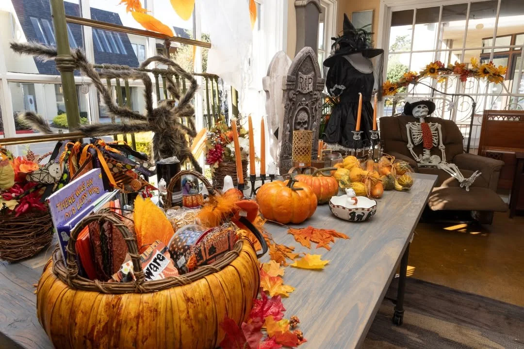 👻 Our Halloween displays are full of frightful fun and fabulous finds! From vintage d&eacute;cor to creative costumes, you&rsquo;ll discover unique items you won&rsquo;t find anywhere else. 

Every purchase helps the Interfaith Council provide food,