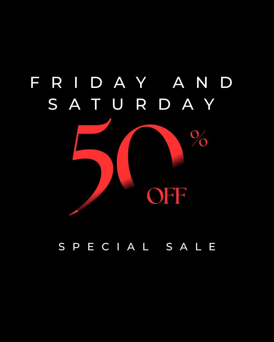 Fall Season Kickoff &ndash; Half OFF Everything: Friday, October 31 &amp; Saturday, November 1

Start the season with unbeatable savings. Two days only&mdash;enjoy 50% off storewide treasures. Stock up, save big, and support local impact.