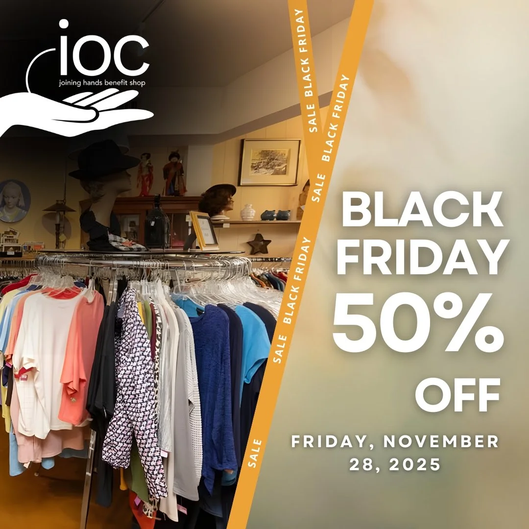Happening Today: Black Friday Sale!

Enjoy 50% off storewide and shop with purpose this holiday season. Every purchase you make helps fund housing grants and vital services for those in need right here in Monterey County.

This is your chance to save