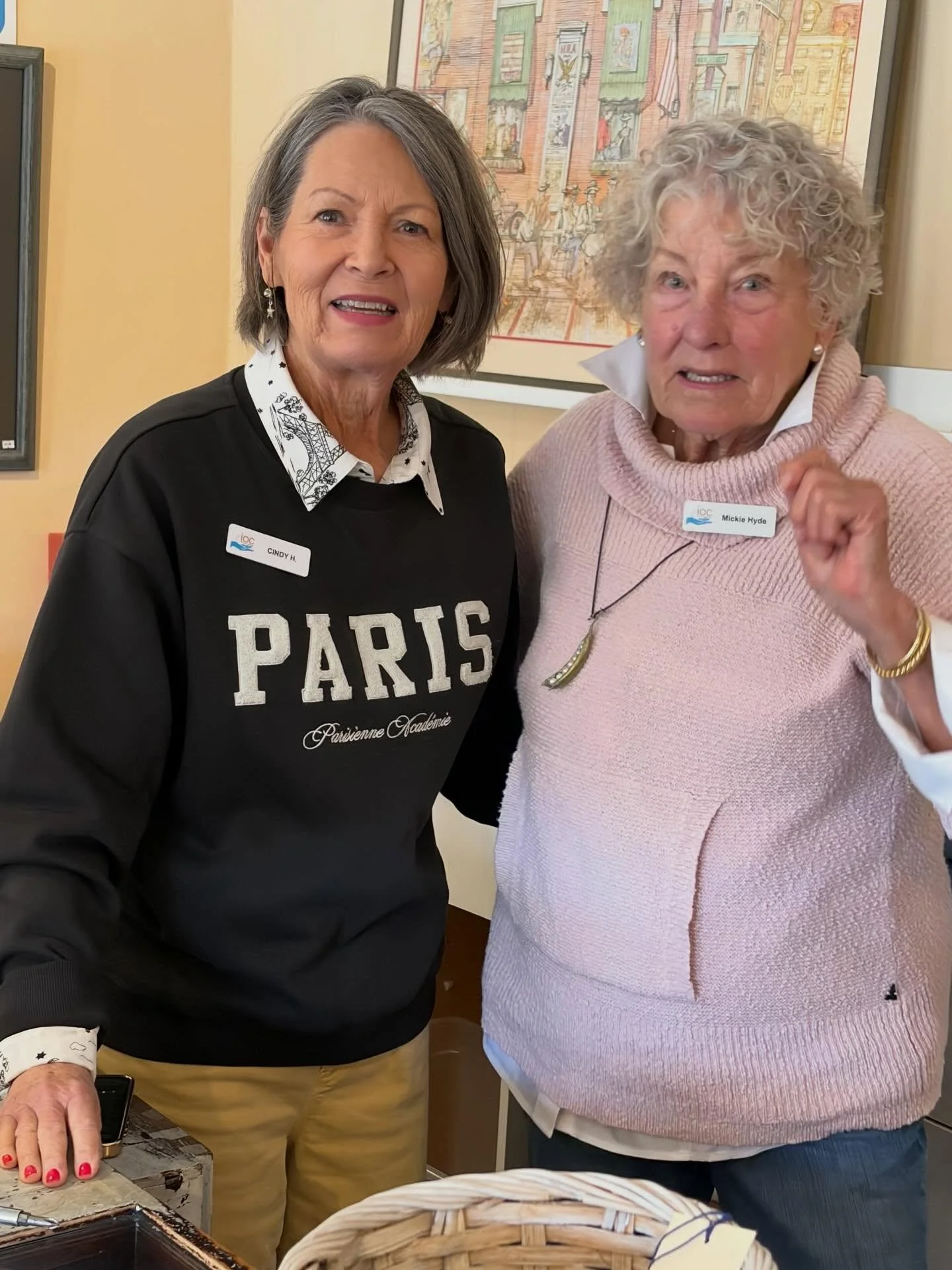 Monday afternoon A Team! Never too young g to volunteer! #happyvolunteers